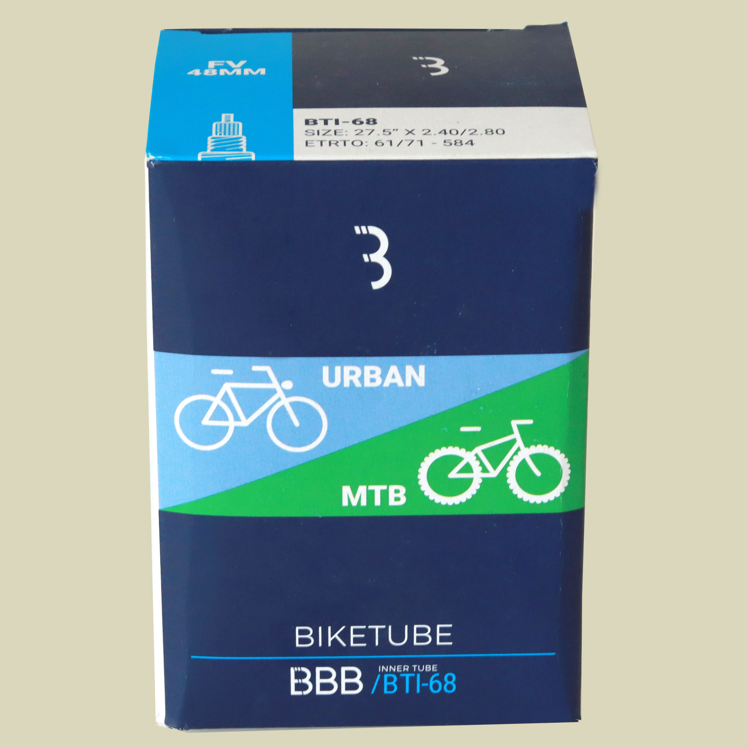 BTI-68 BikeTube 27,5  FV 27.5&quot; x 2.40/2.80