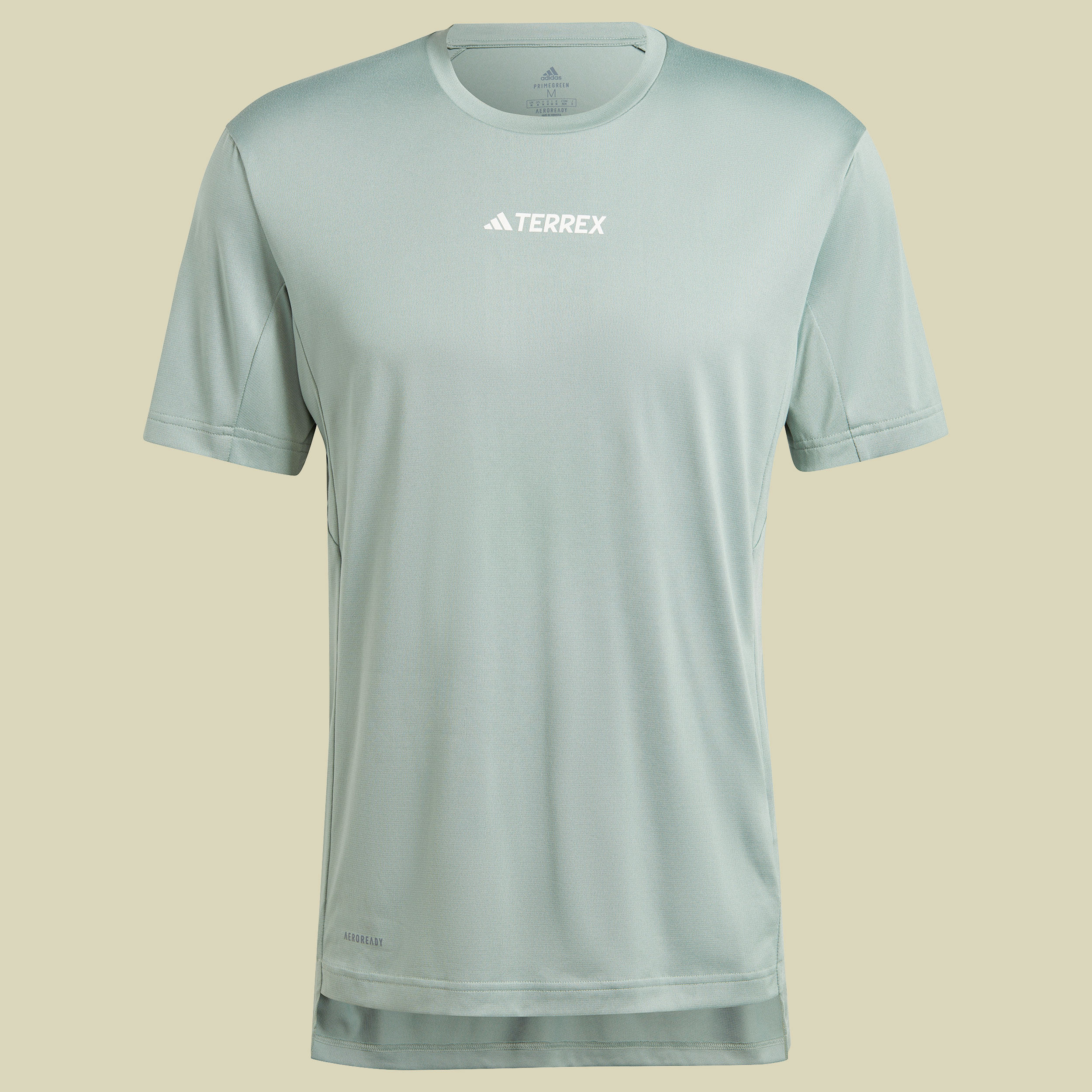 Terrex Multi T-Shirt Men grün M - silver green