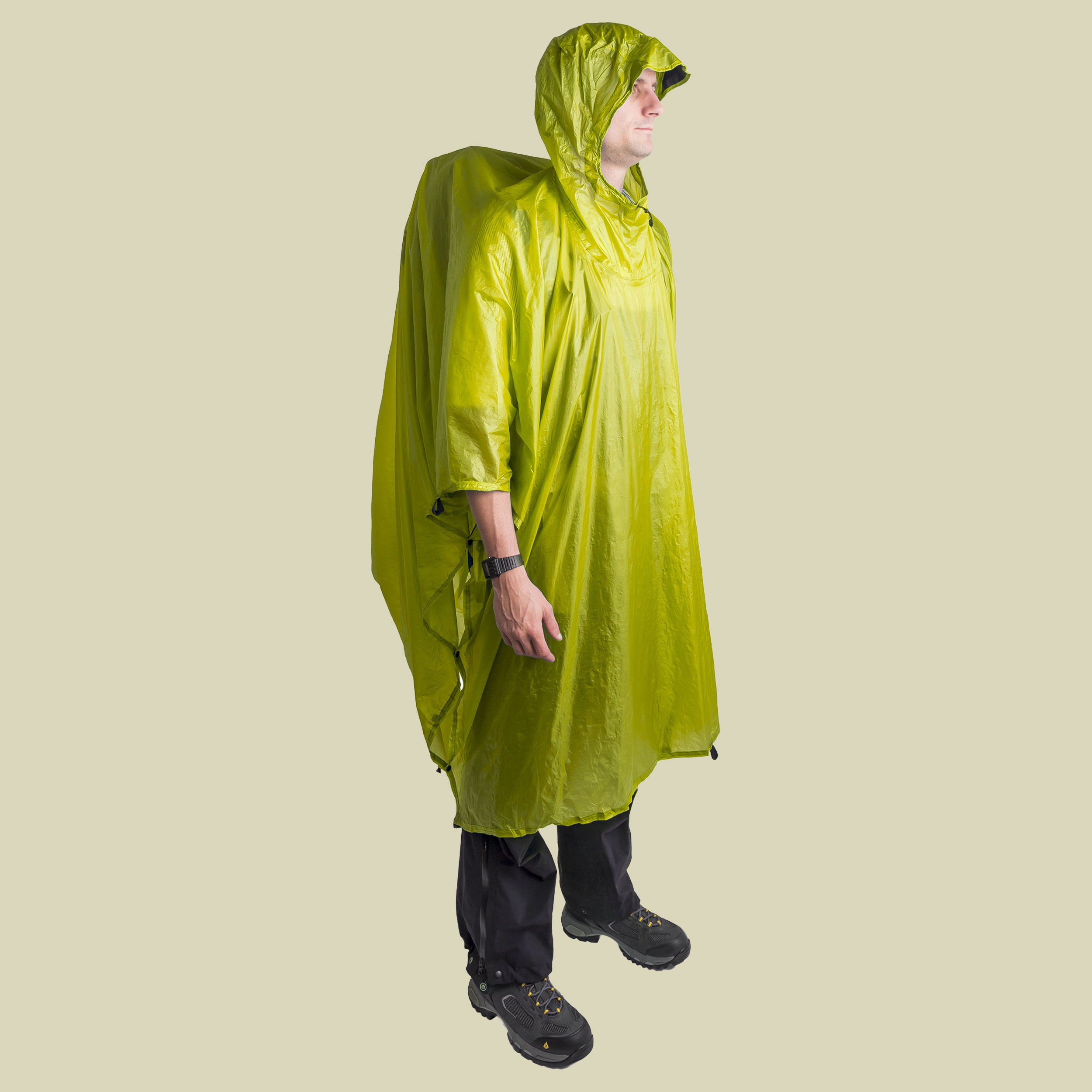 Poncho 15D Farbe: lime