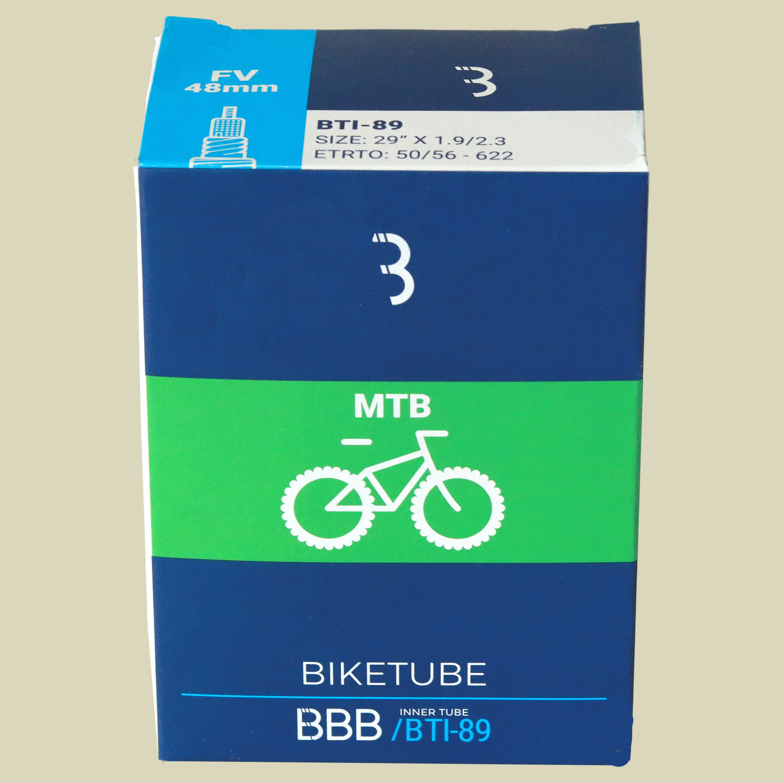 BTI-89 BikeTube 29 FV48 29&#039;&#039; x 1.9/2.3