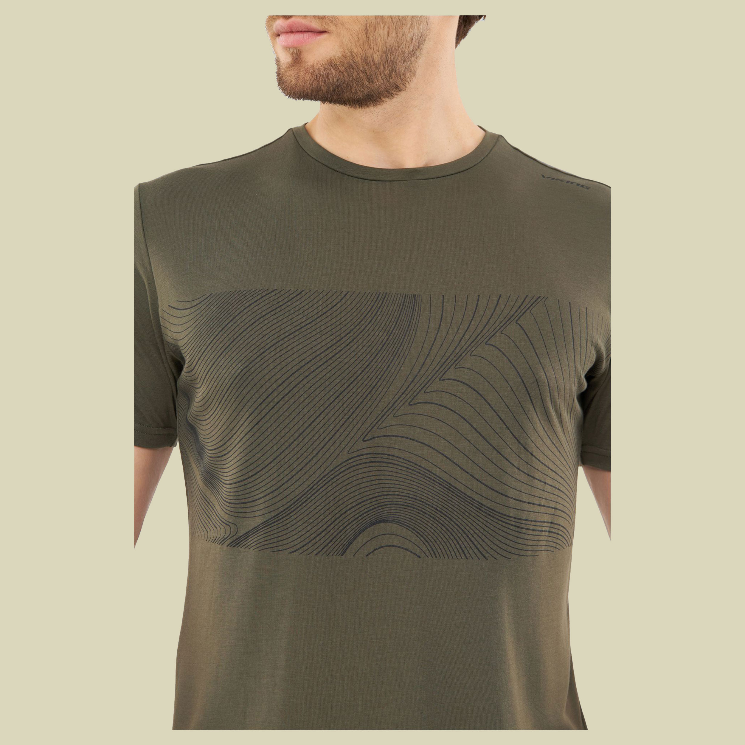 T-Shirt Morain Man XXL grün - Farbe olive