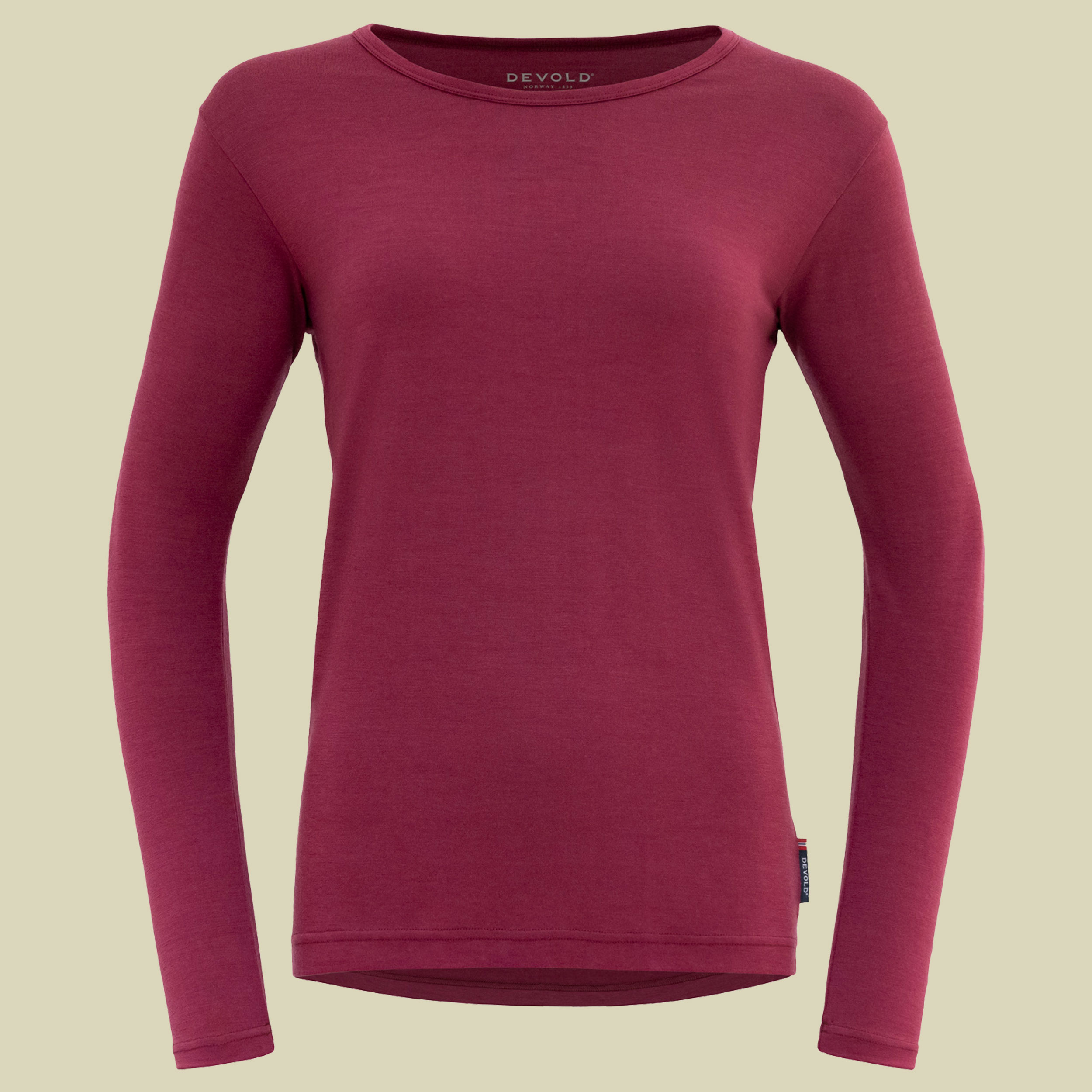 Jakta Merino 200 Shirt Woman rot M - beetroot