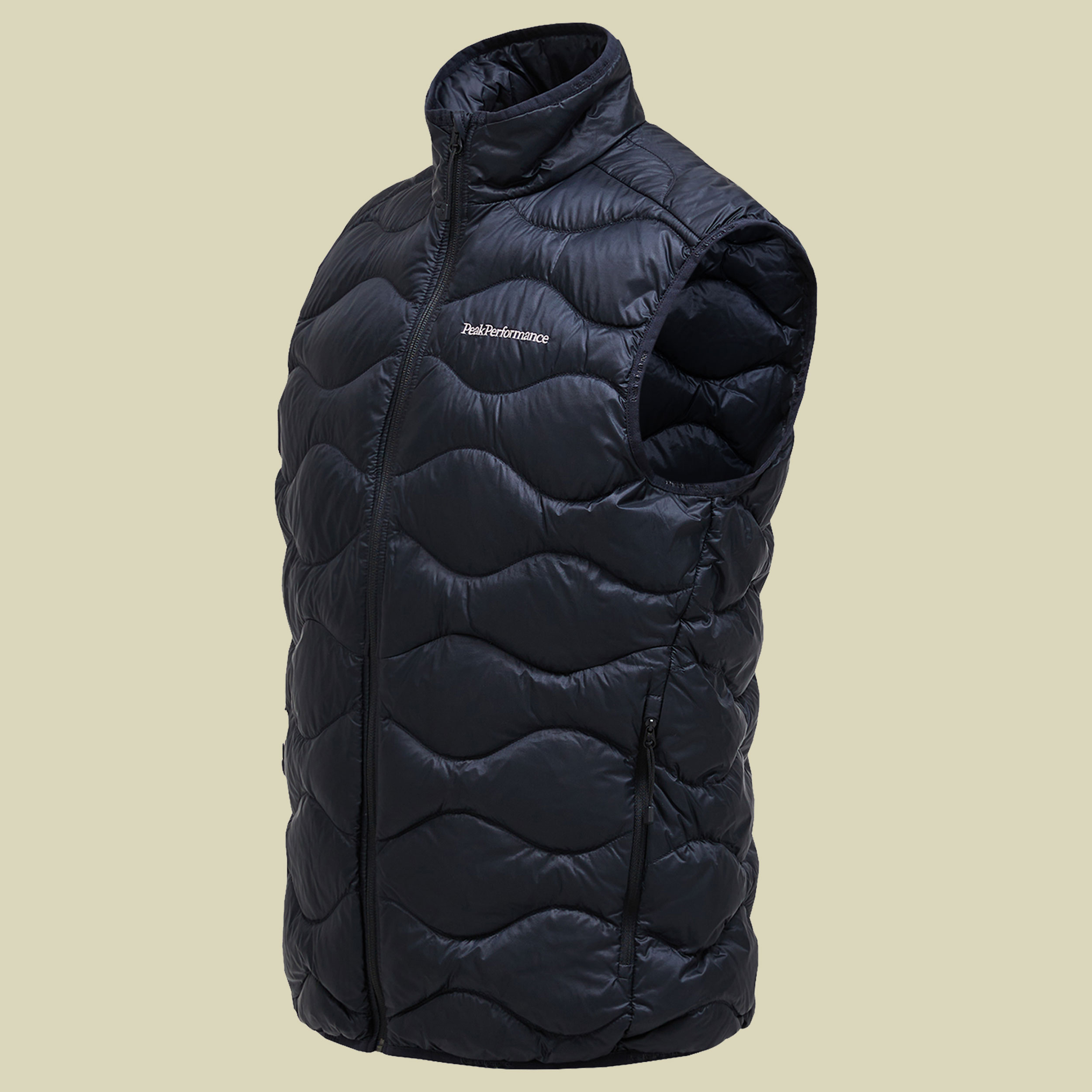 Helium Down Vest Men schwarz L - black