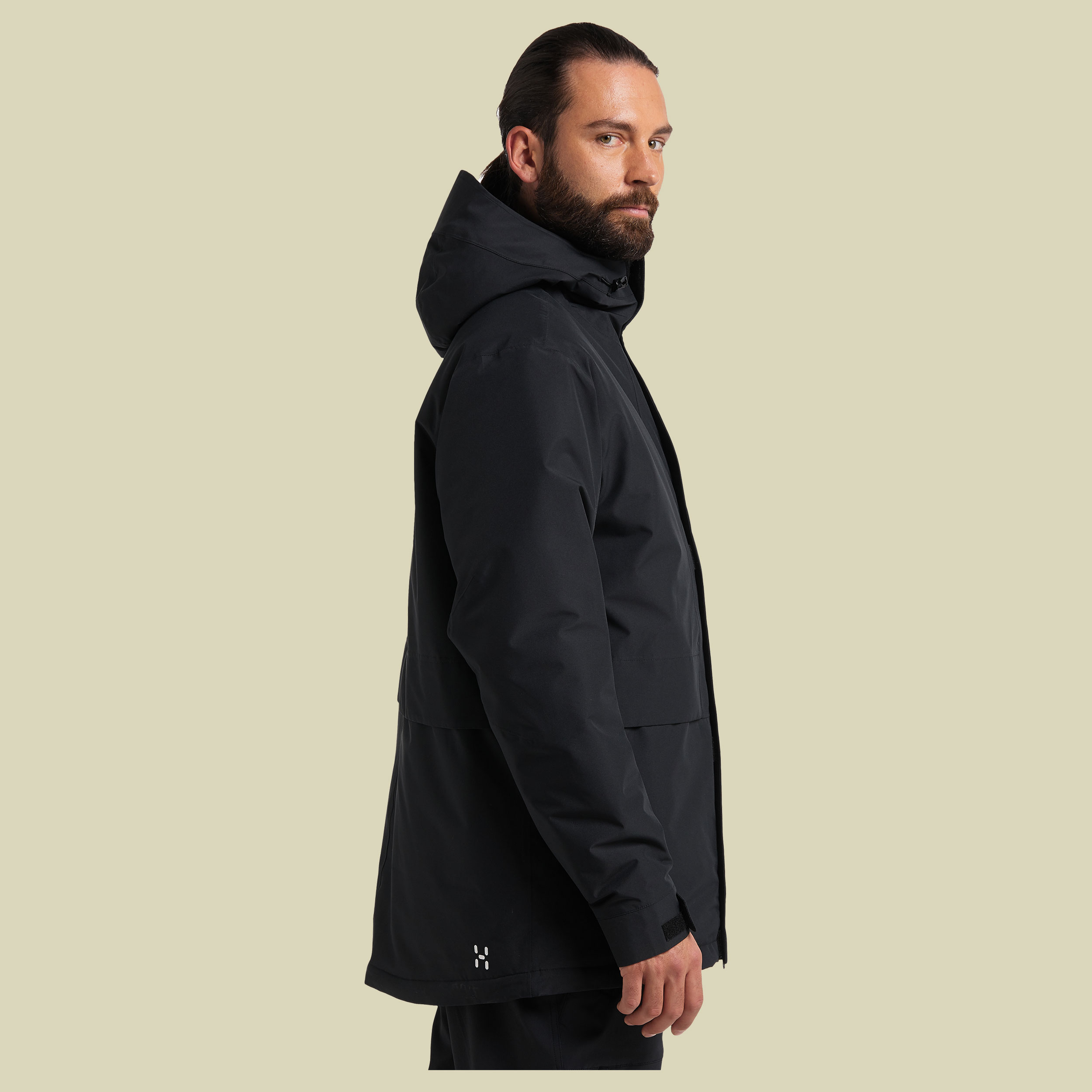 Salix Proof Mimic Parka Men XXL schwarz - true black