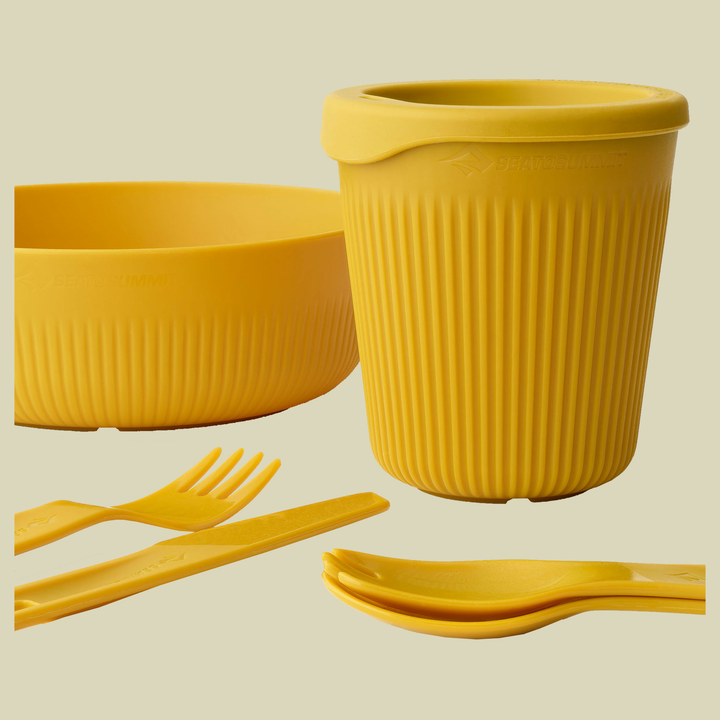 Passage Dinnerware Set [1P] 6 piece 1 Person gelb - yellow