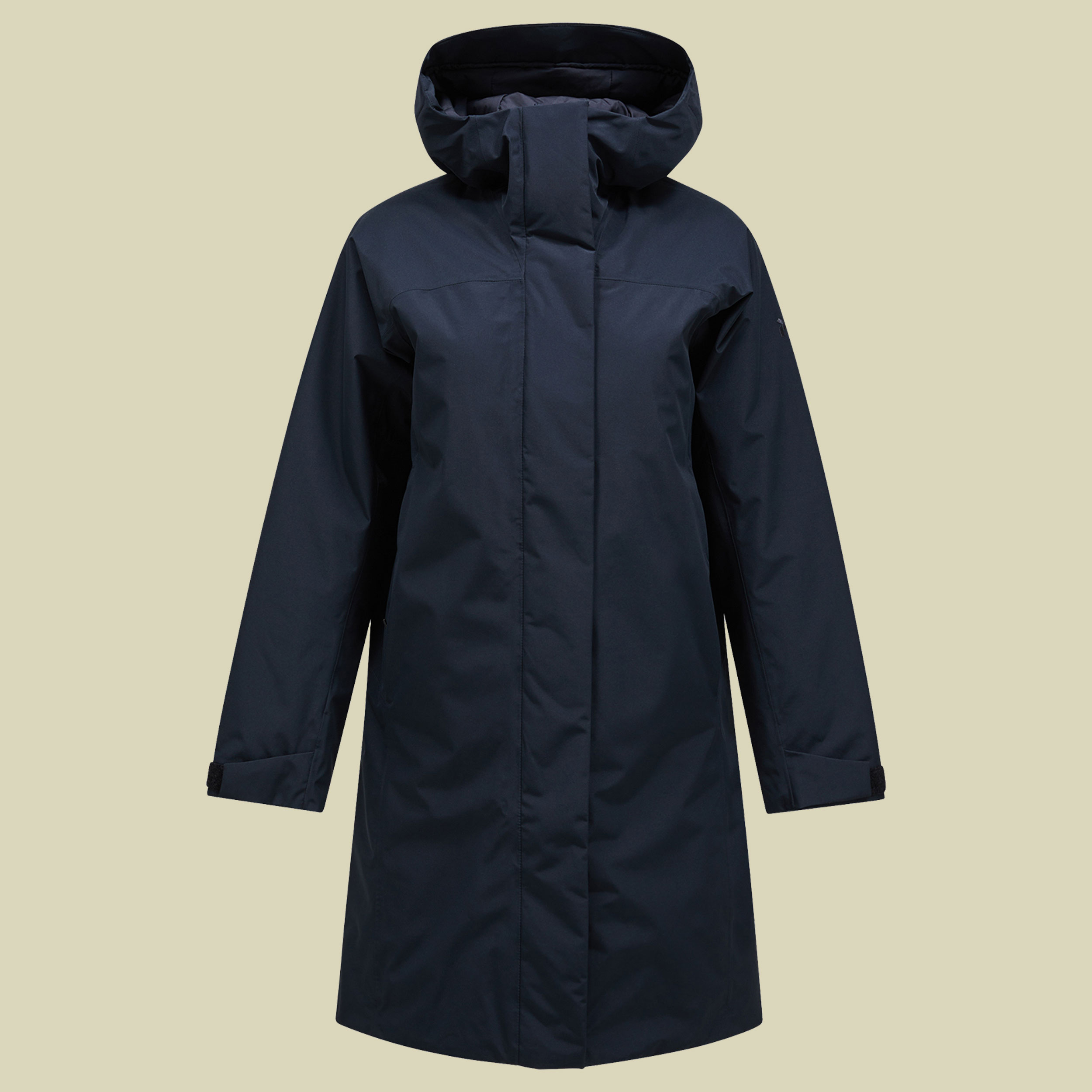 Treeline Insulated Parka Women L schwarz - black