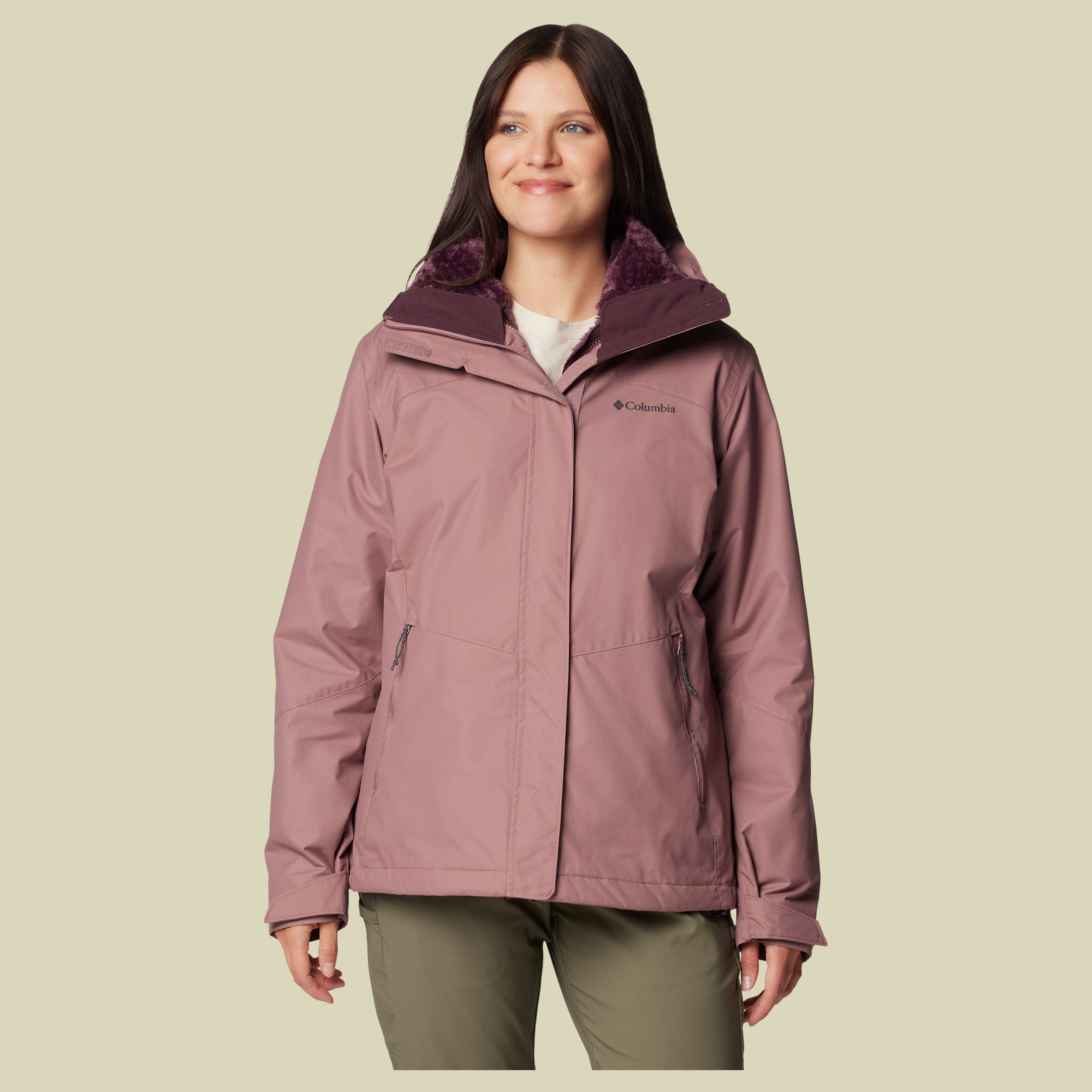 Bugaboo III Fleece Interchange Jacket Women S rot - Farbe fig