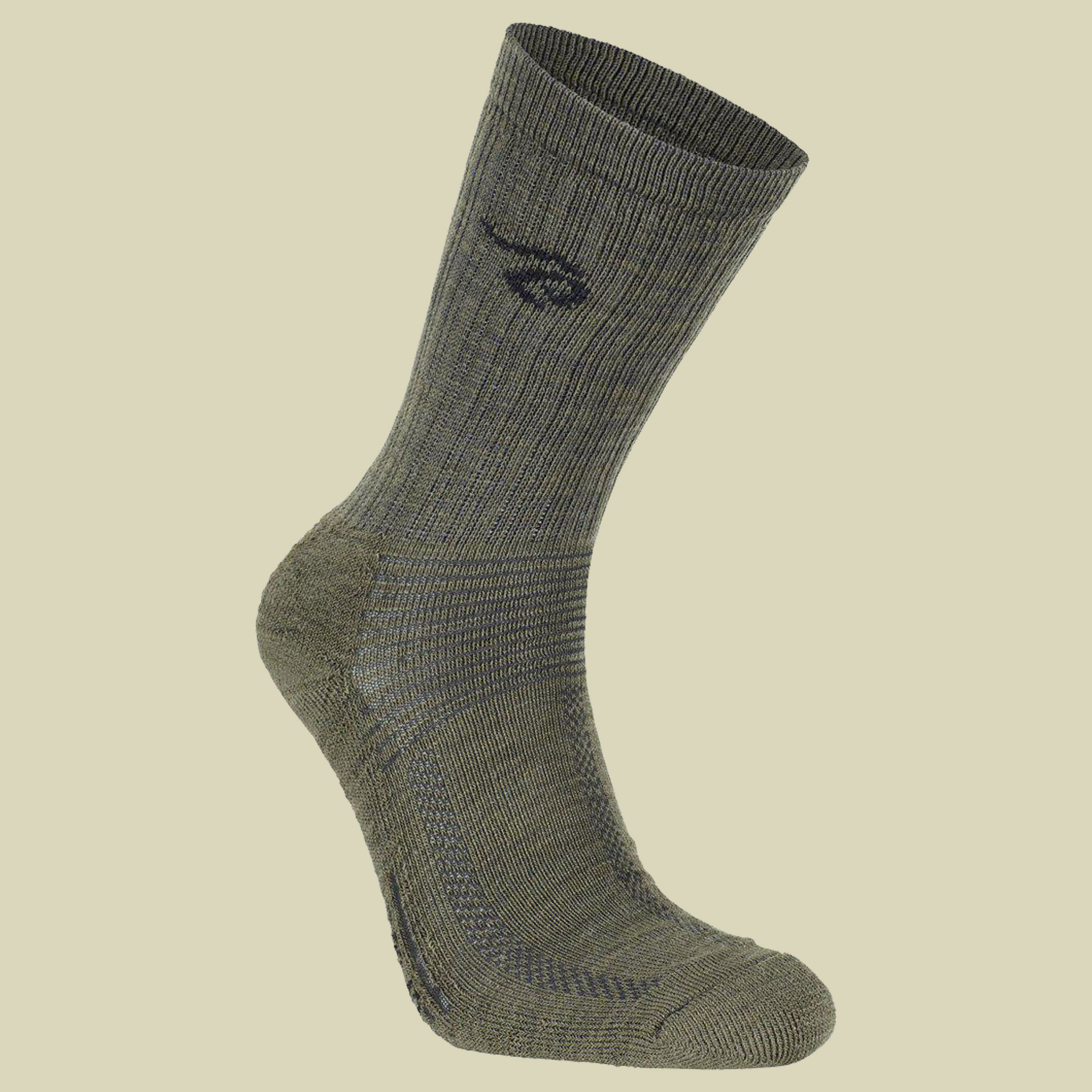 Wool Sock Trekk grün 43-46 - loden green