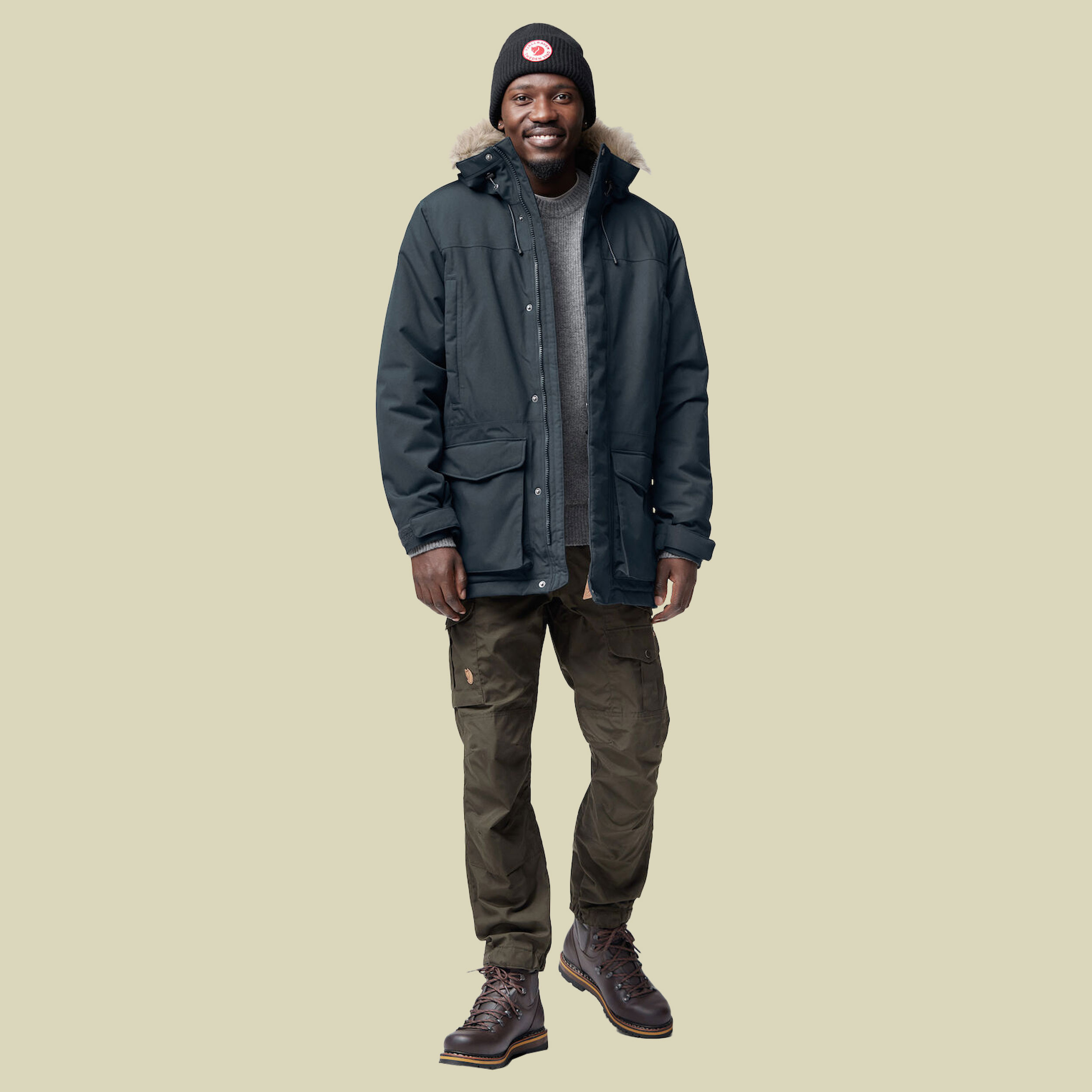 Nuuk Lite Parka Men Größe L  Farbe dark navy