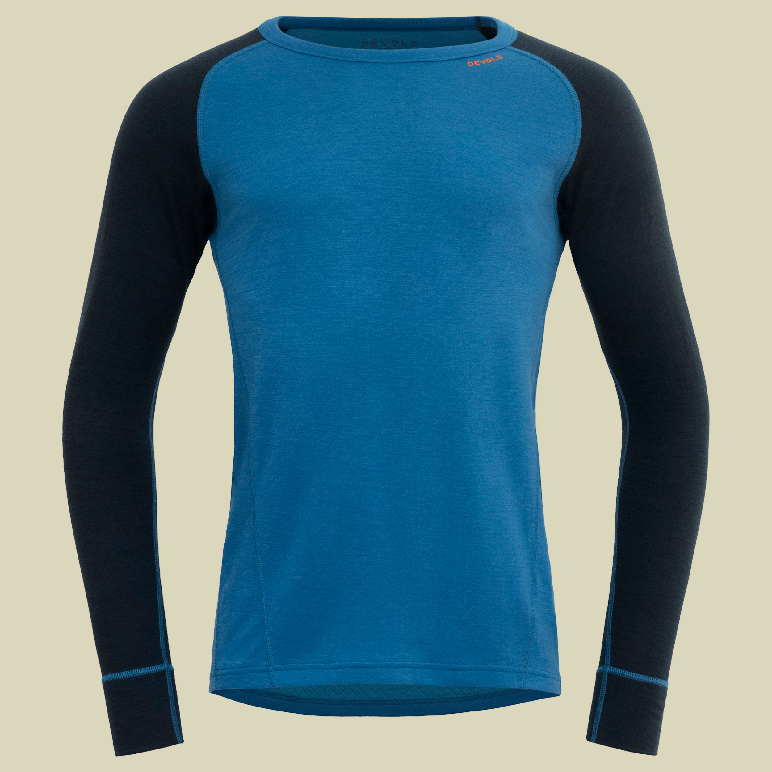 Duo Active Merino 205 Shirt Man blau M - blue/ink