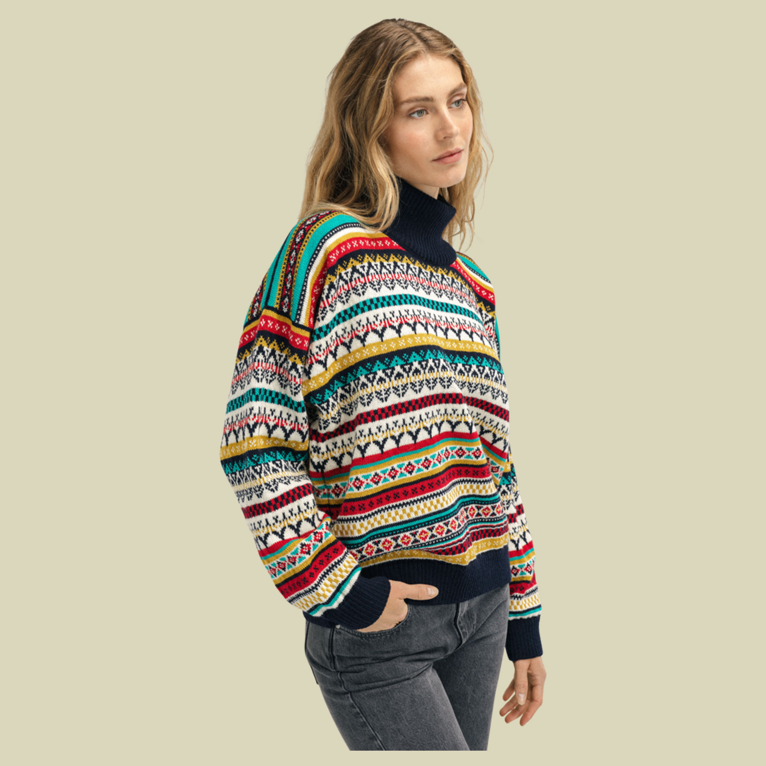 Utsira Sweater Women M mehrfarbig