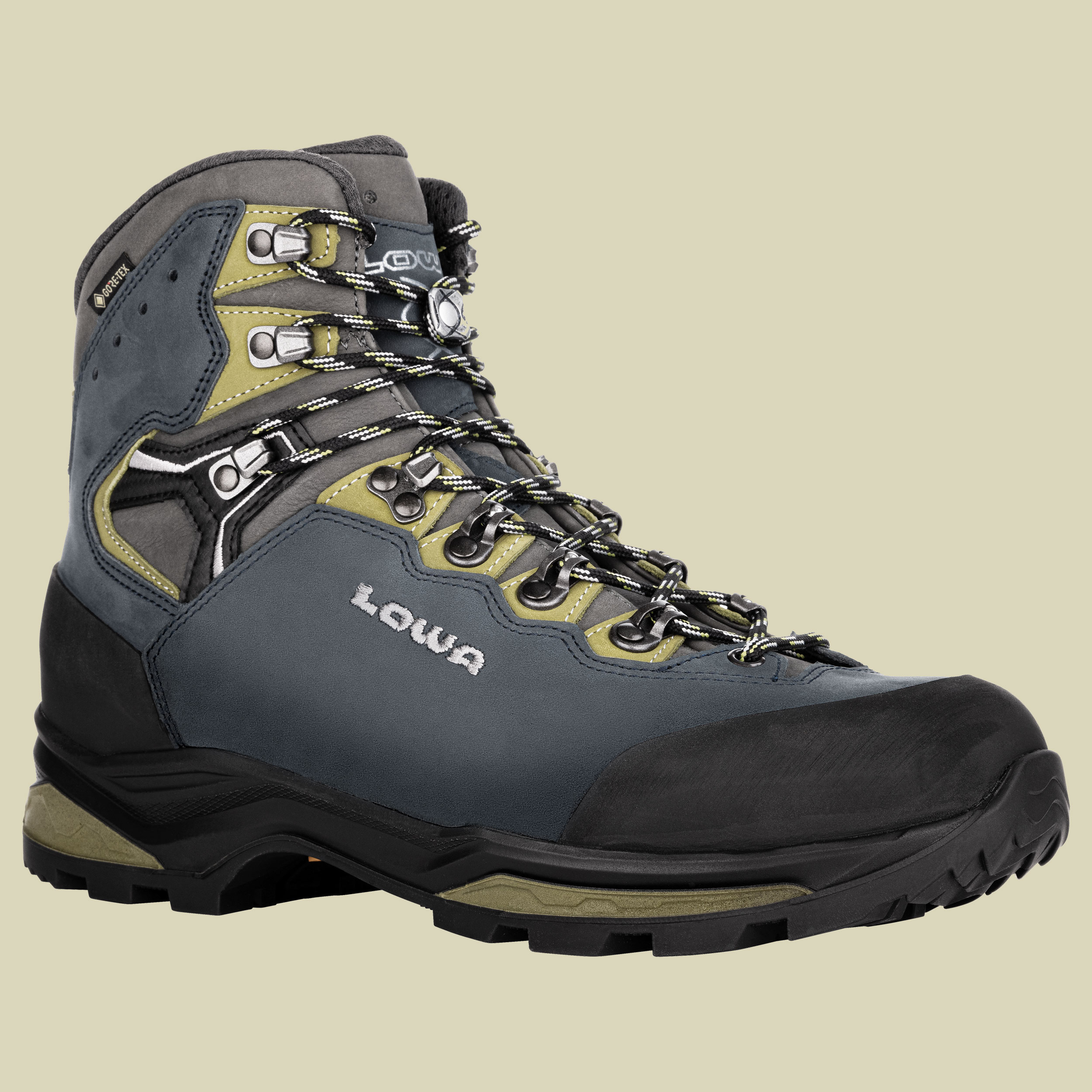 Camino Evo GTX Men UK 9 grau - stahlblau/kiwi