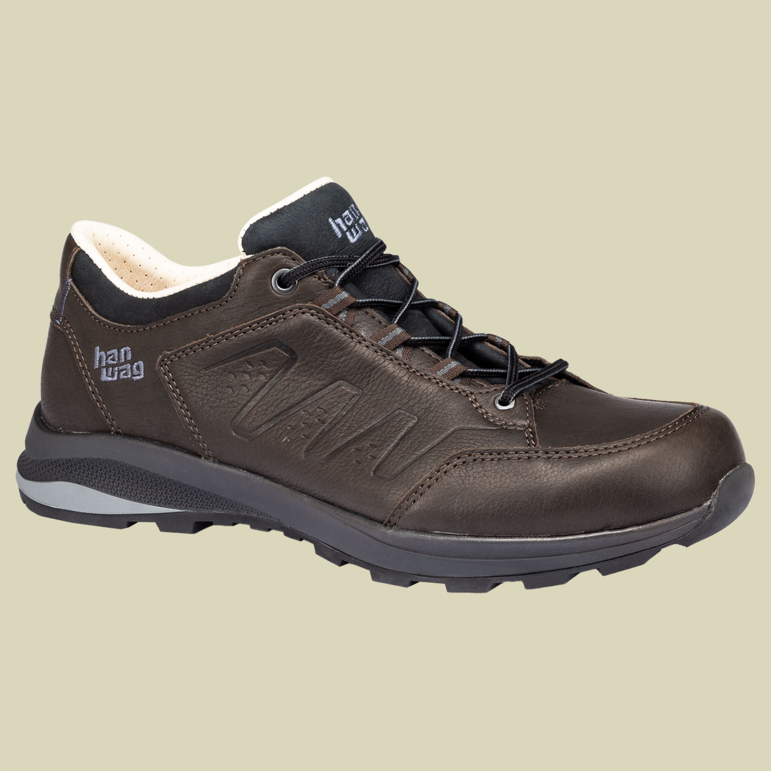 TRAVI Low SF Extra Men Größe UK 11,5 Farbe chestnut/black