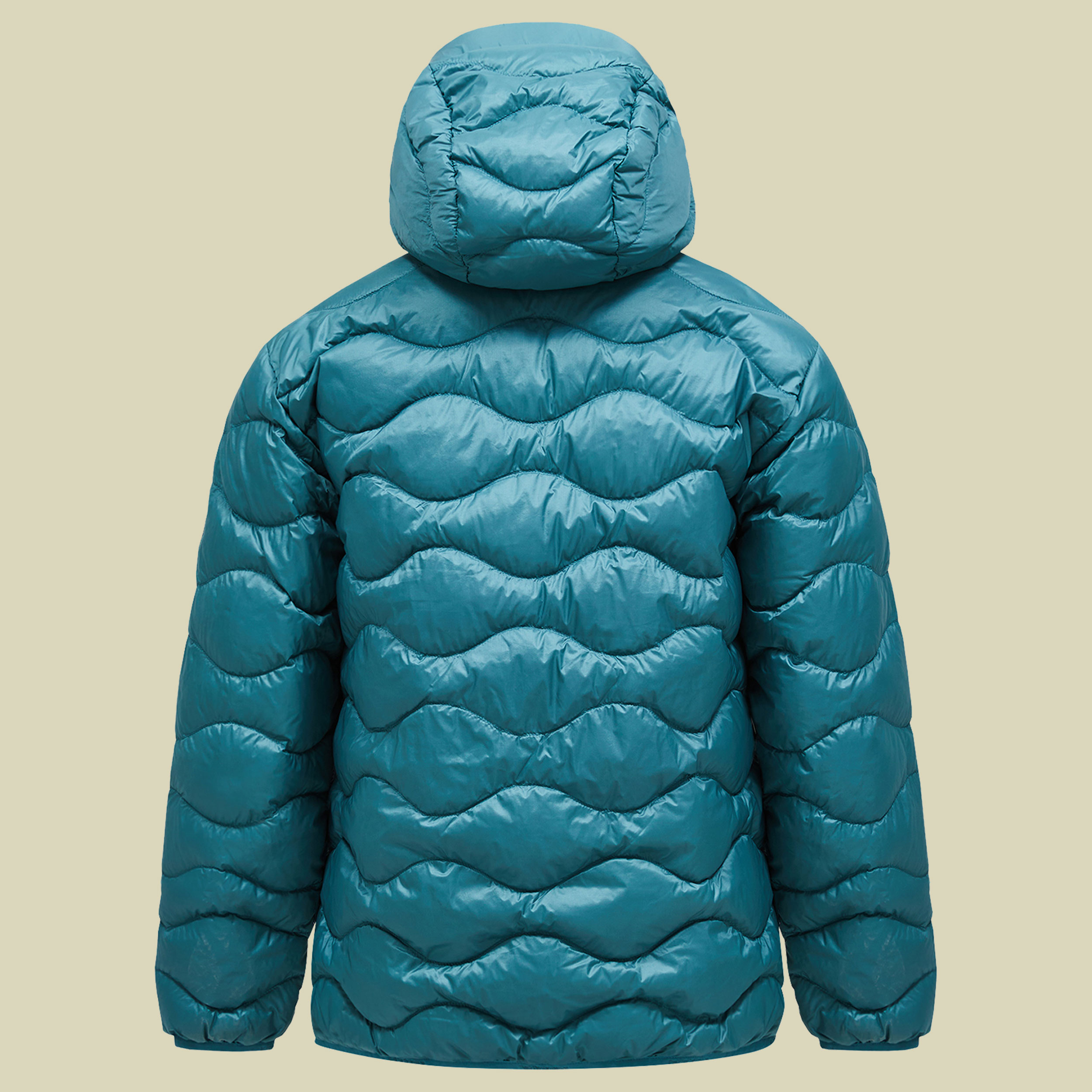 Helium Down Hood Jacket Men türkis L - hydro fresh/infinity teel