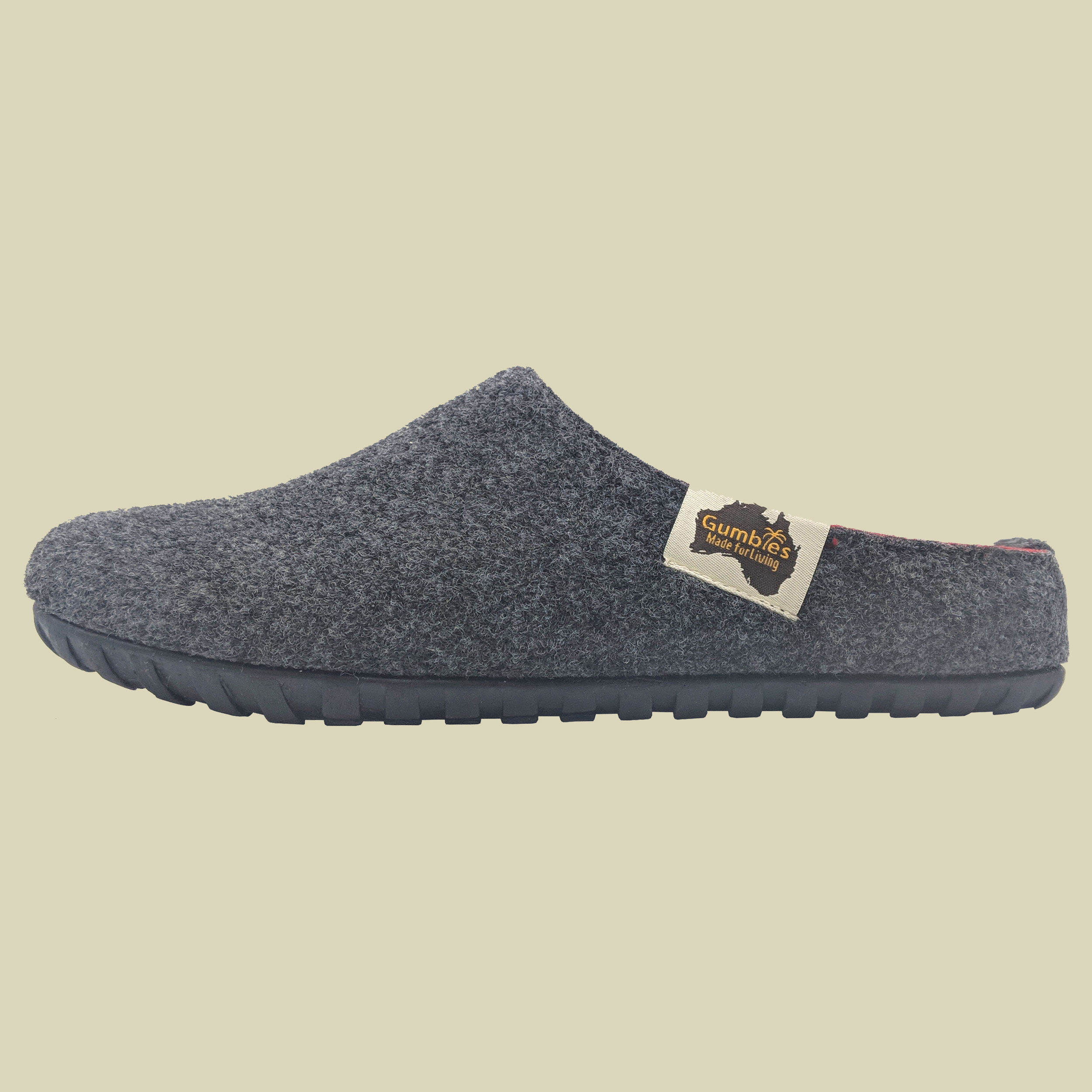 Outback Slipper Women Größe 38 Farbe charcoal/red