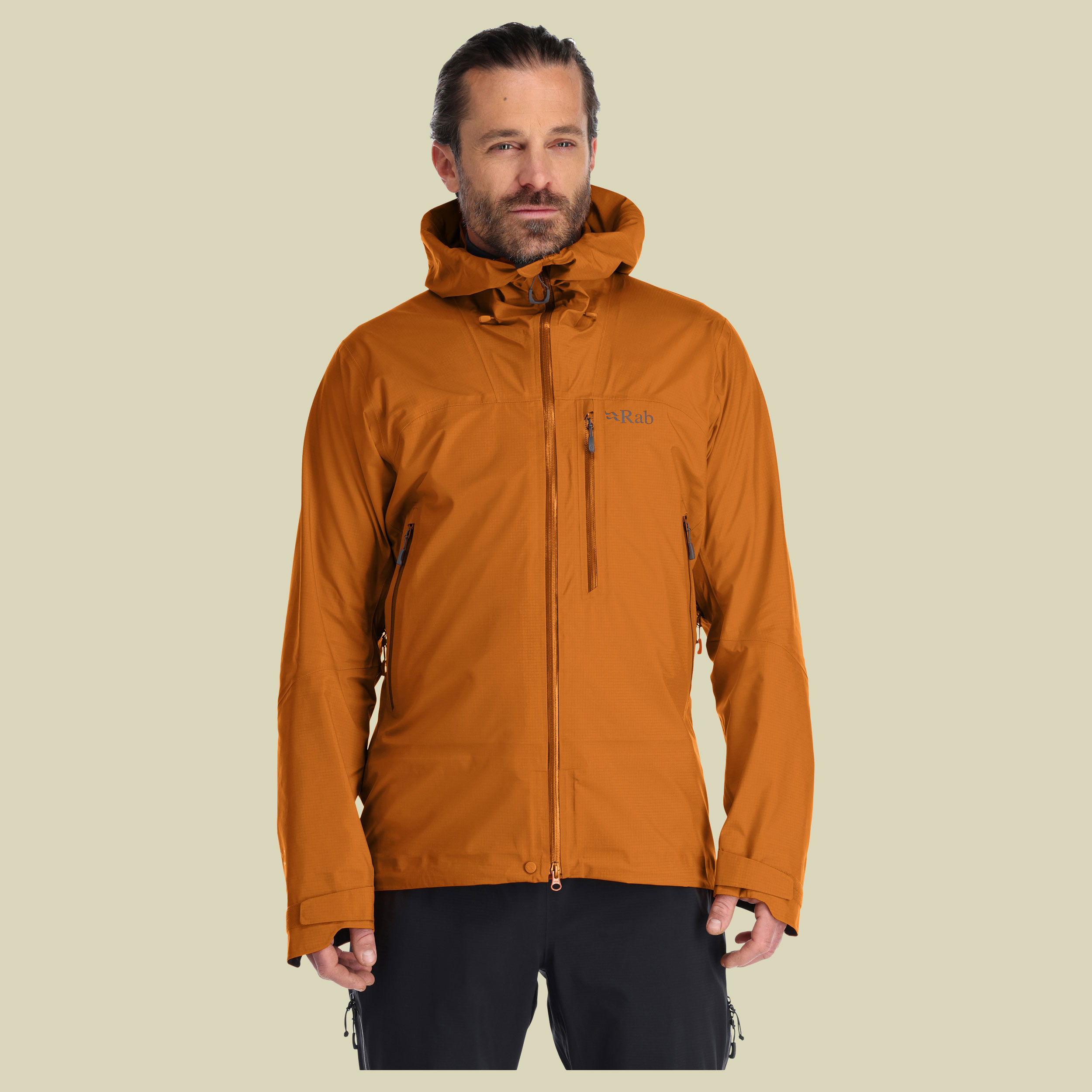 Firewall Jacket Men orange M - marmalade