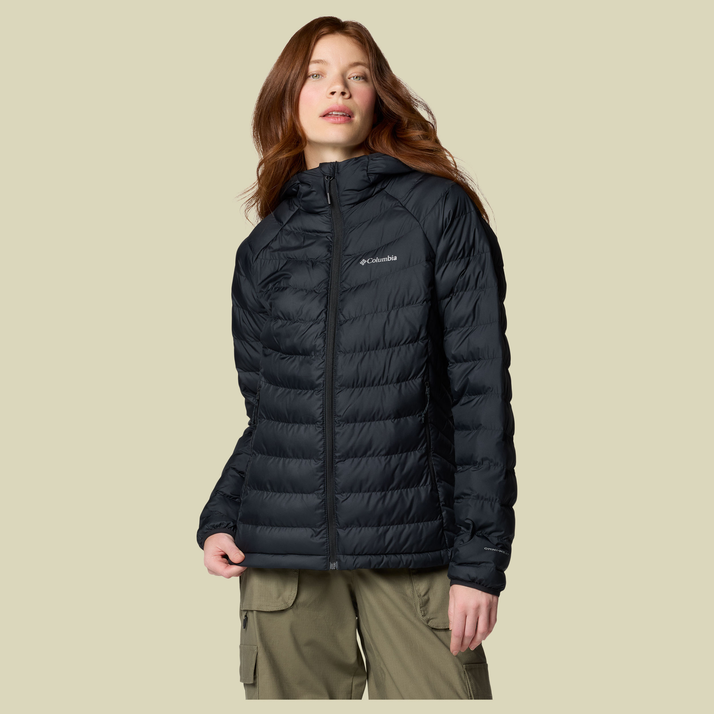 Powder Lite II Hooded Jacket Woman S schwarz - Farbe black