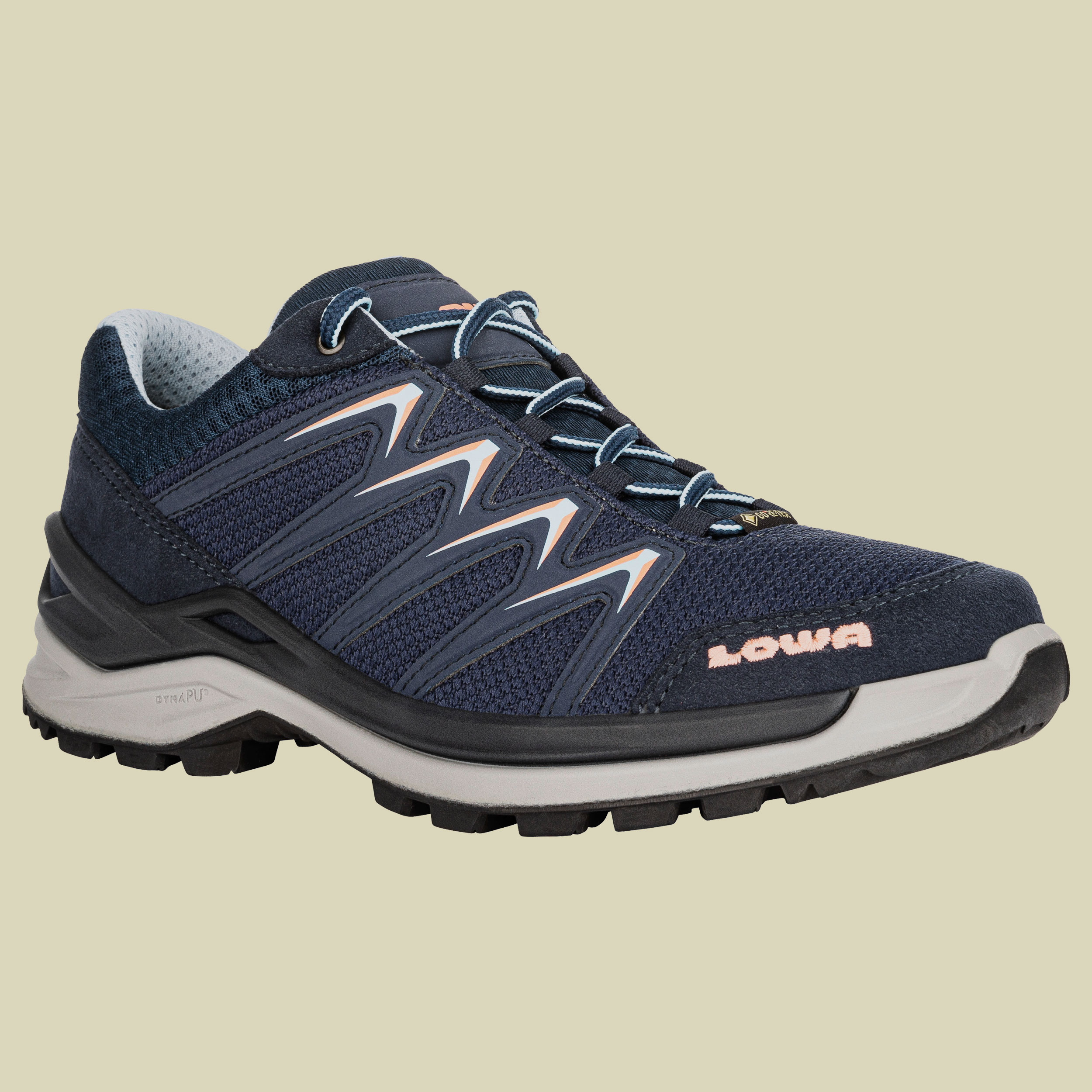 Innox Pro GTX Lo Women UK 7 blau - navy/lachs