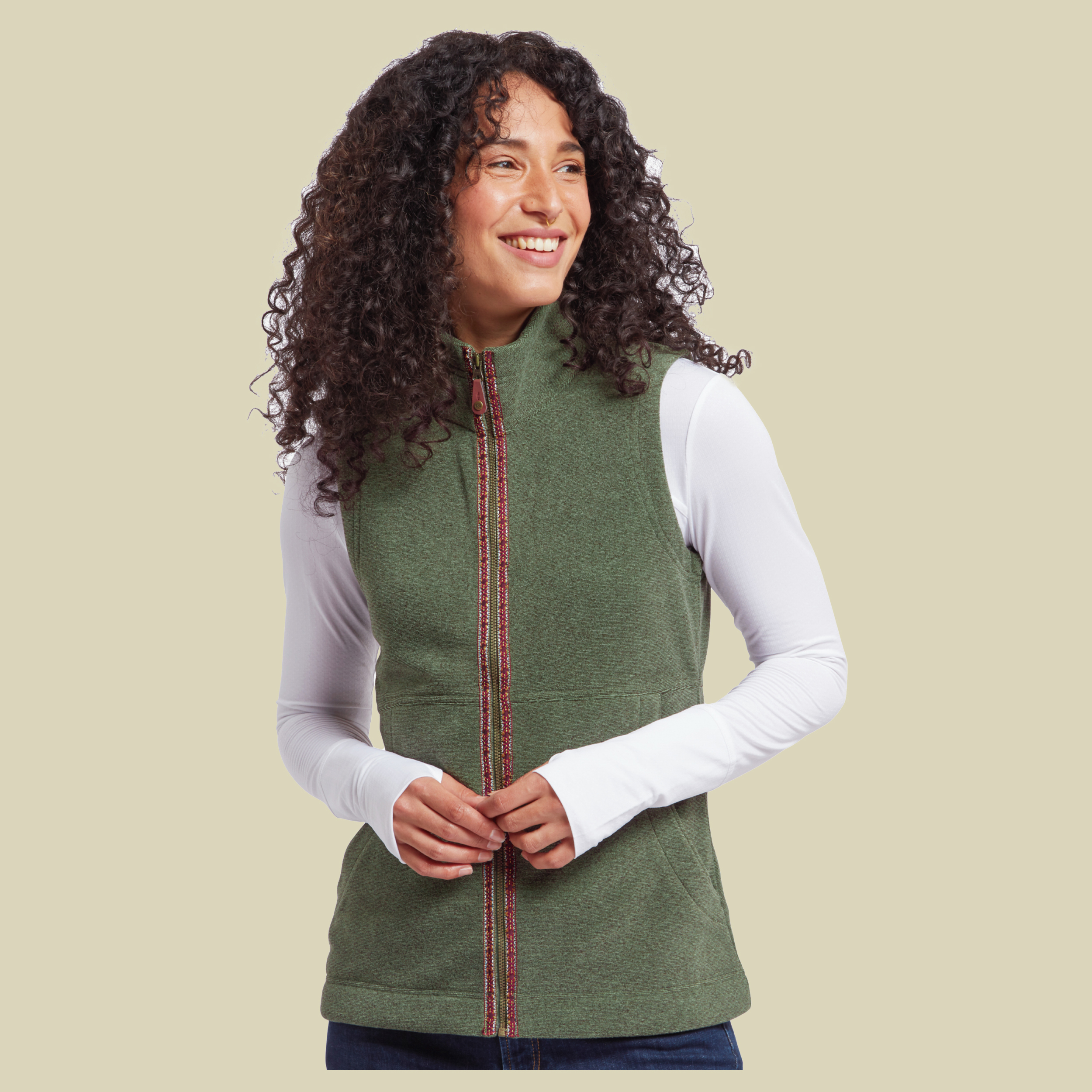 Rolpa Eco Vest Women Größe L  Farbe thyme