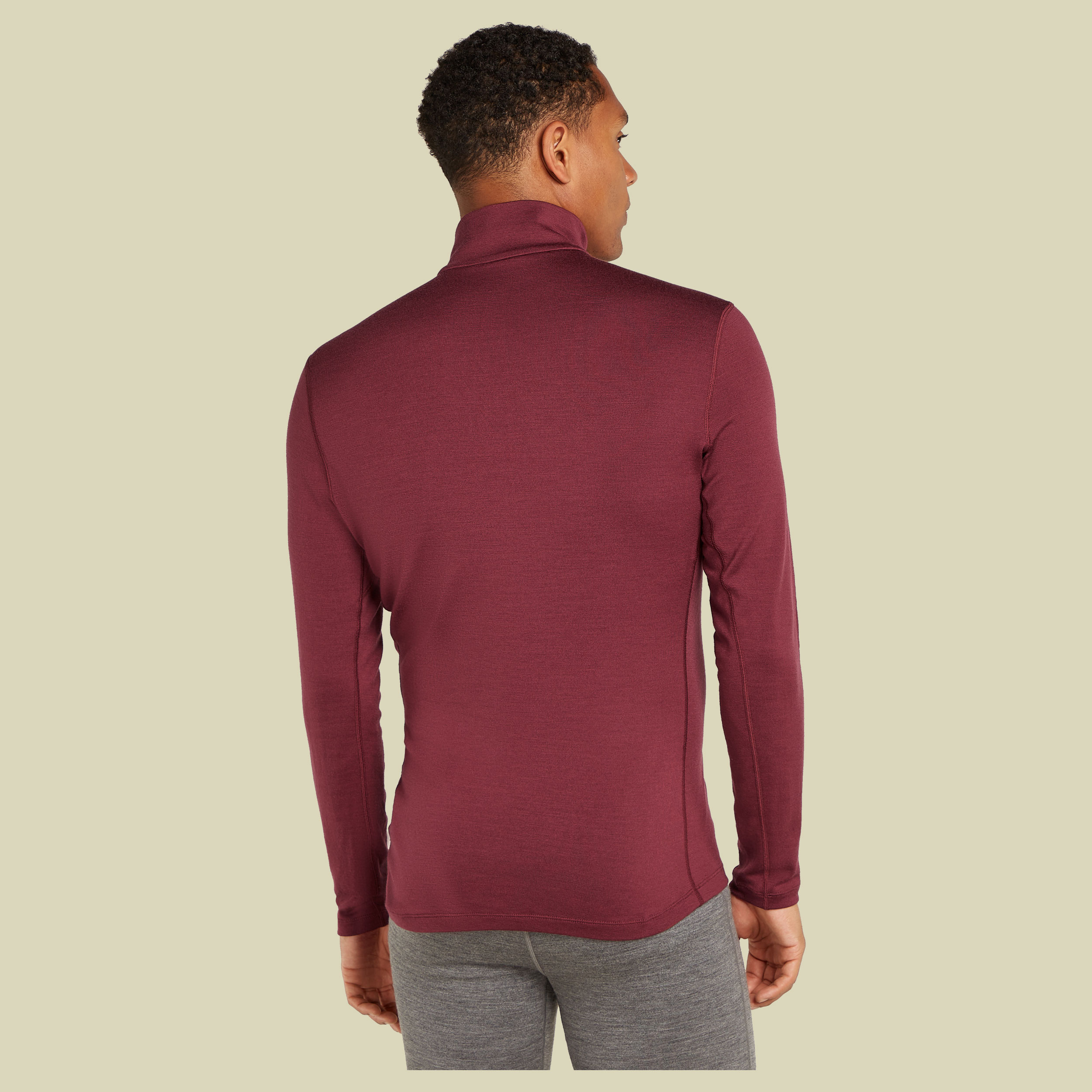 Tech LS Half Zip 260 Men braun XXL - port