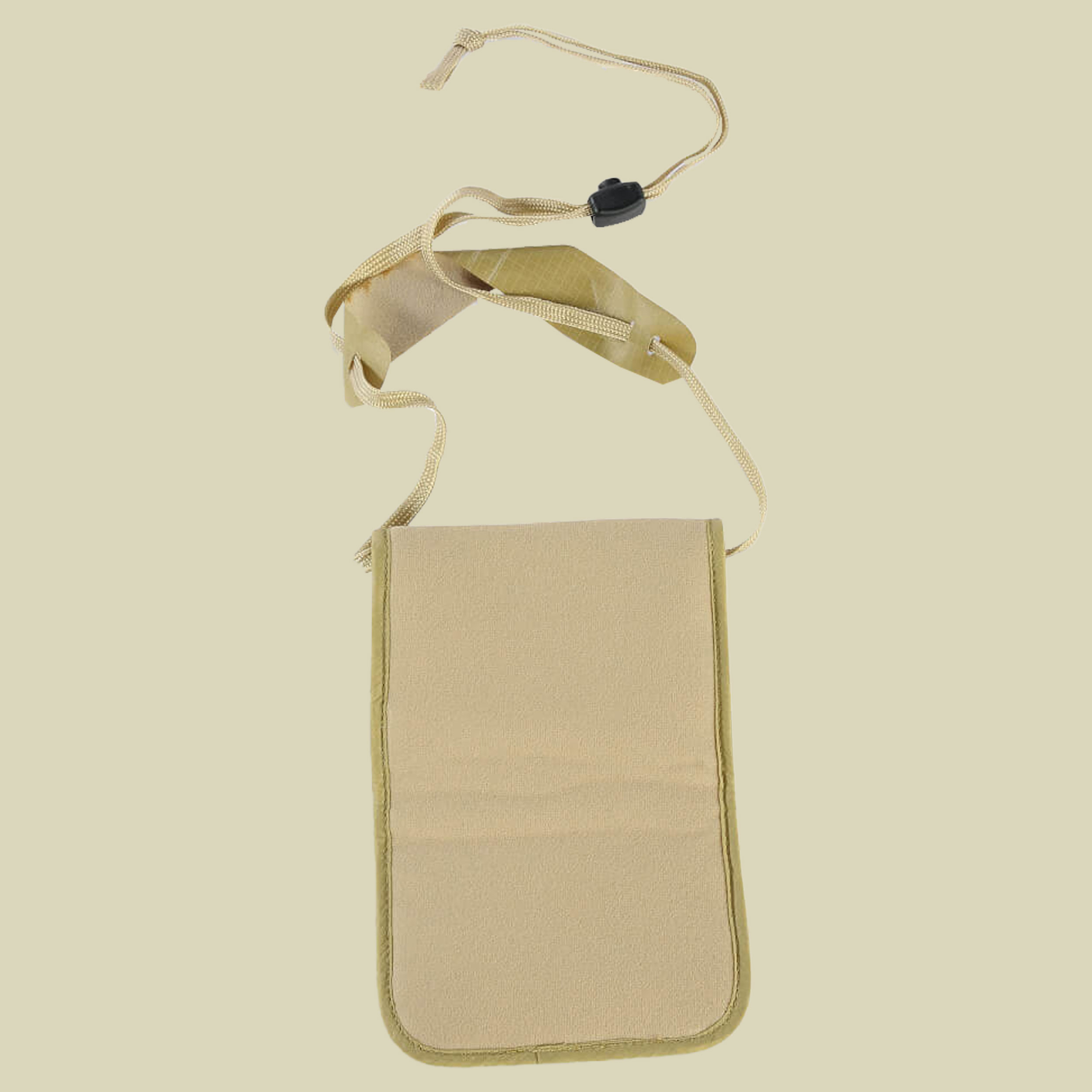 Skin Neck Pouch RFID B one size beige - natural