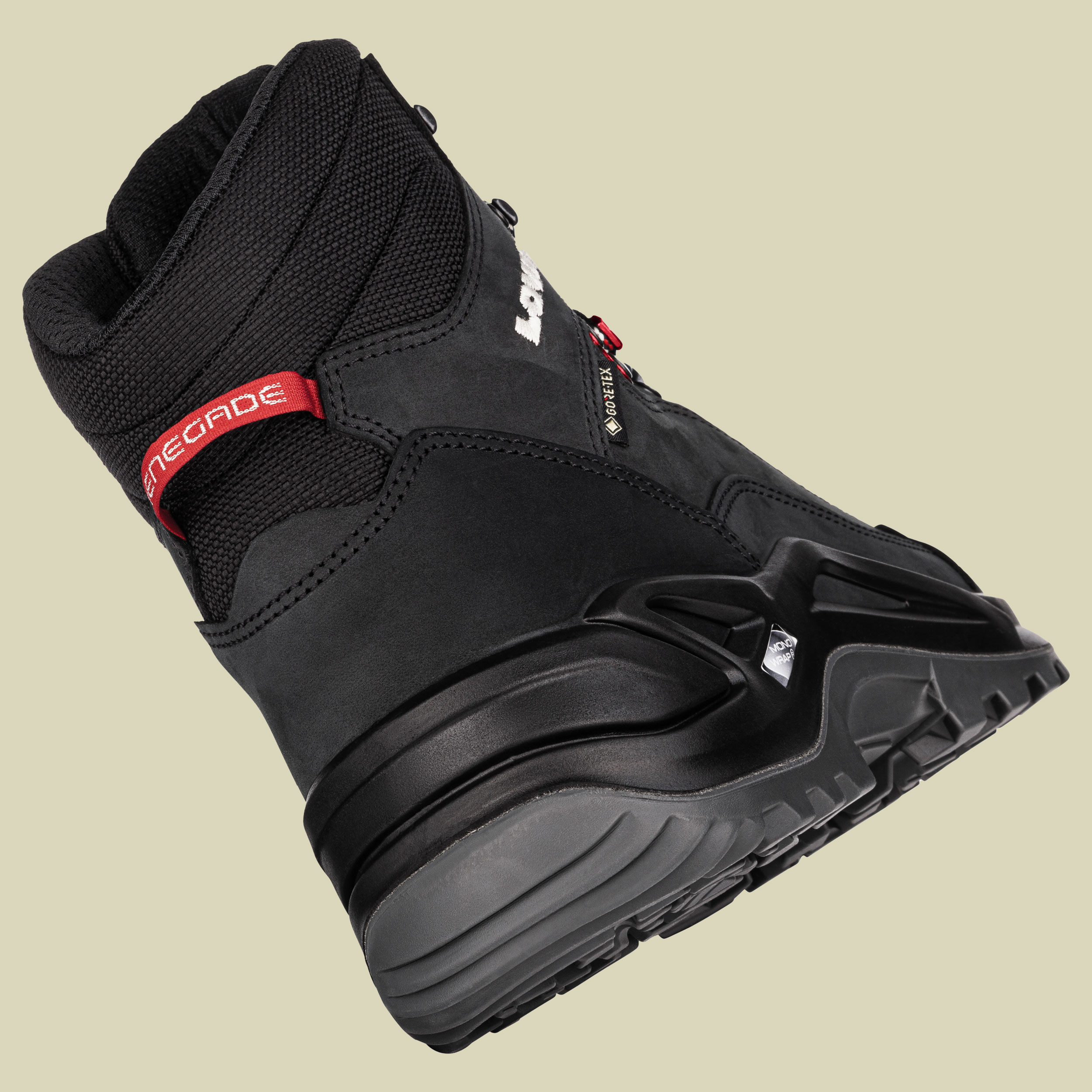 Renegade GTX Mid Men Größe UK 11,5 Farbe schwarz/rubinrot