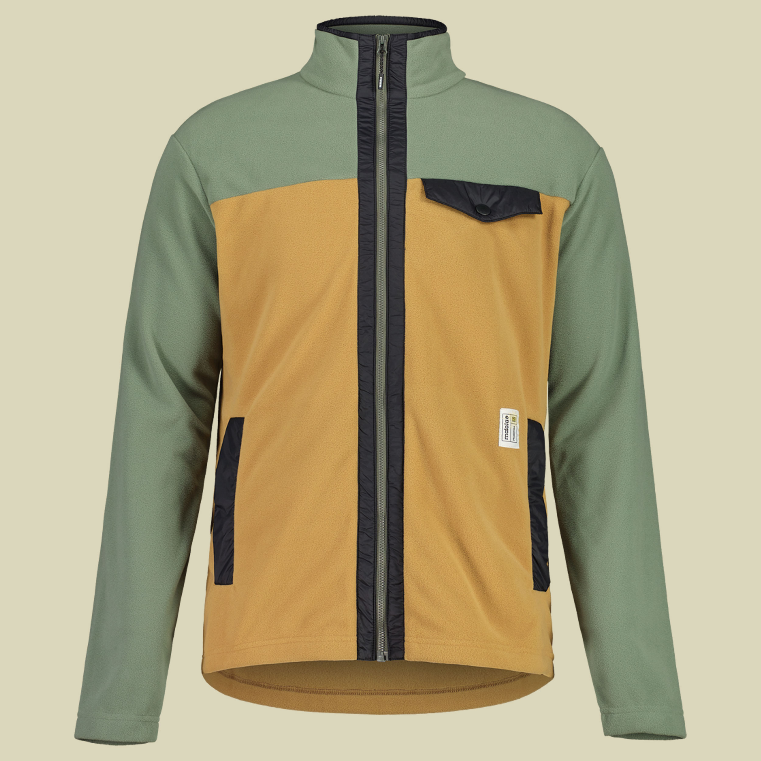 RopiM. Mountain Fleece Jacket Men M mehrfarbig - Farbe clay multi