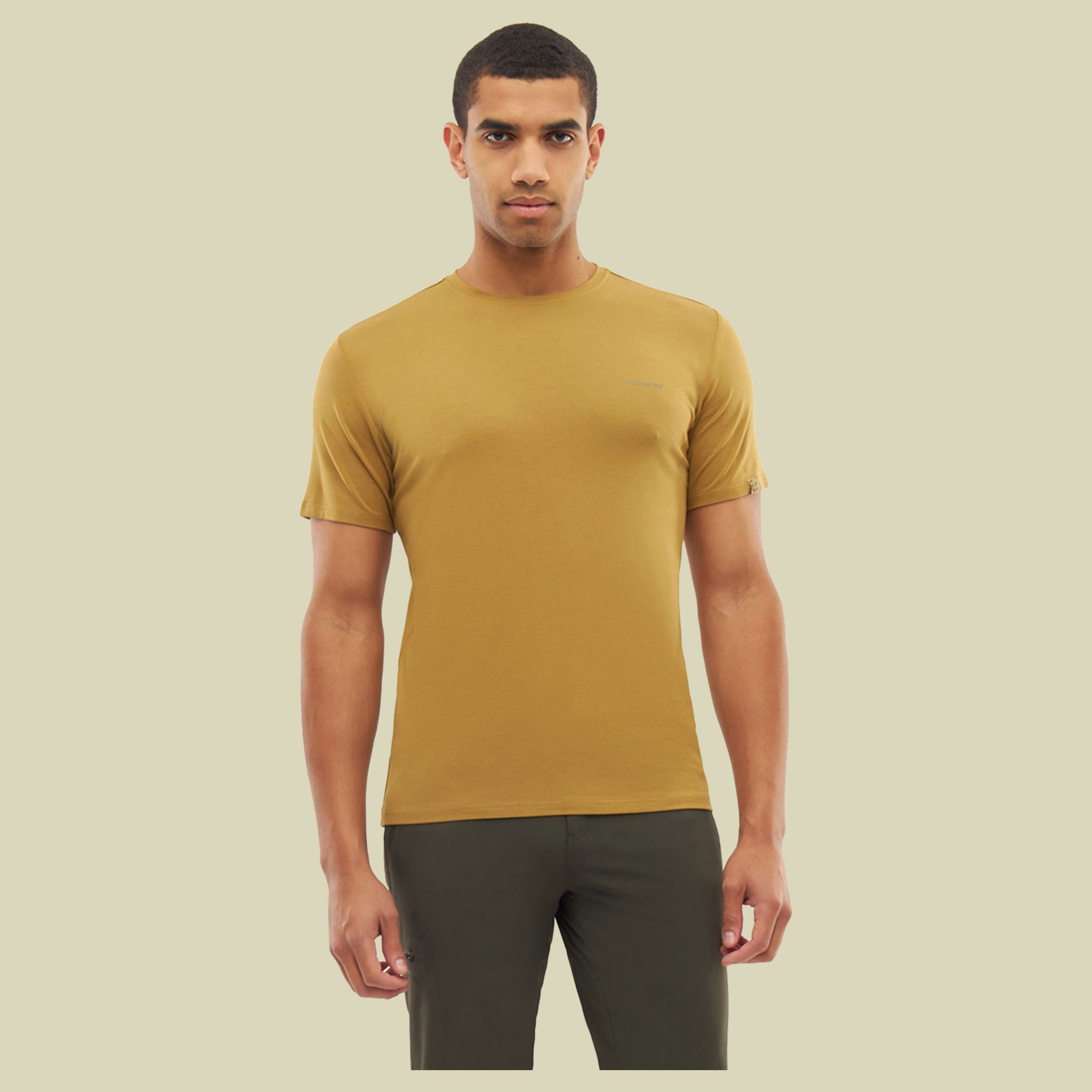 T-Shirt Harvi Man M braun - Farbe light brown