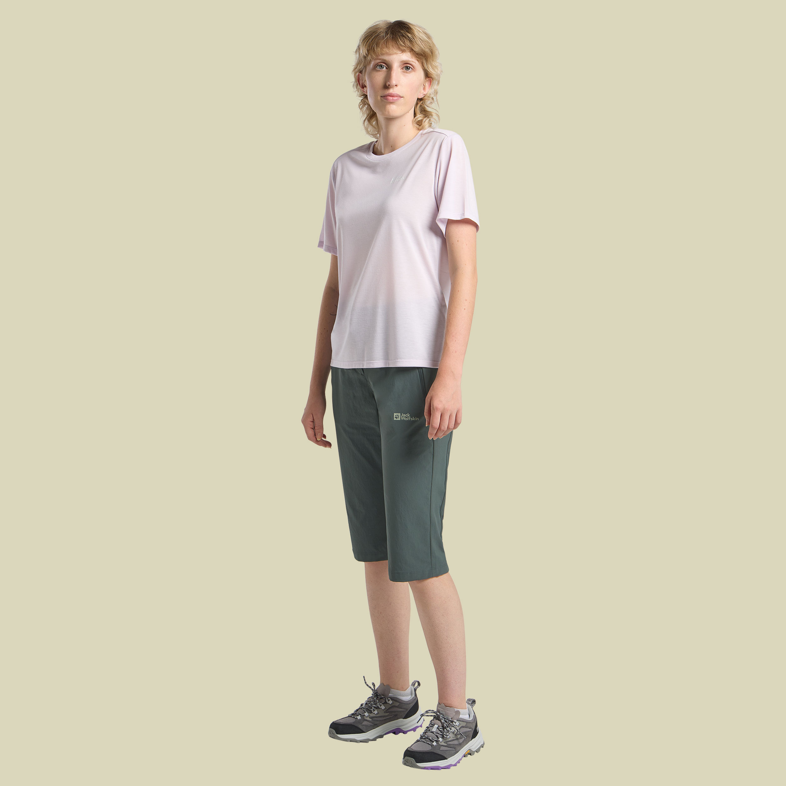 Hikeout ¾ Pants Women 40 grün - slate green