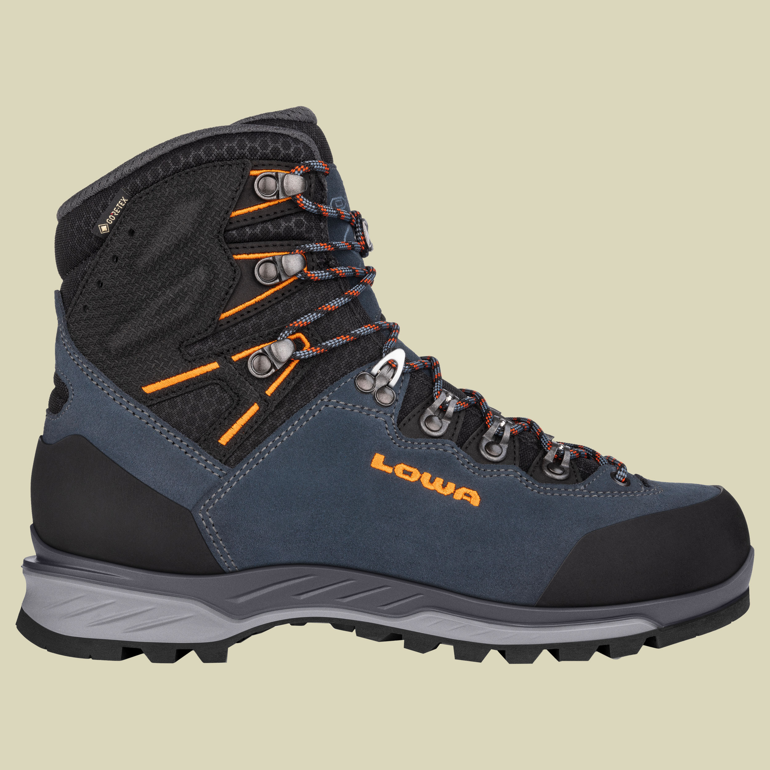 Ticam Evo GTX Men UK 10 blau - stahlblau/orange