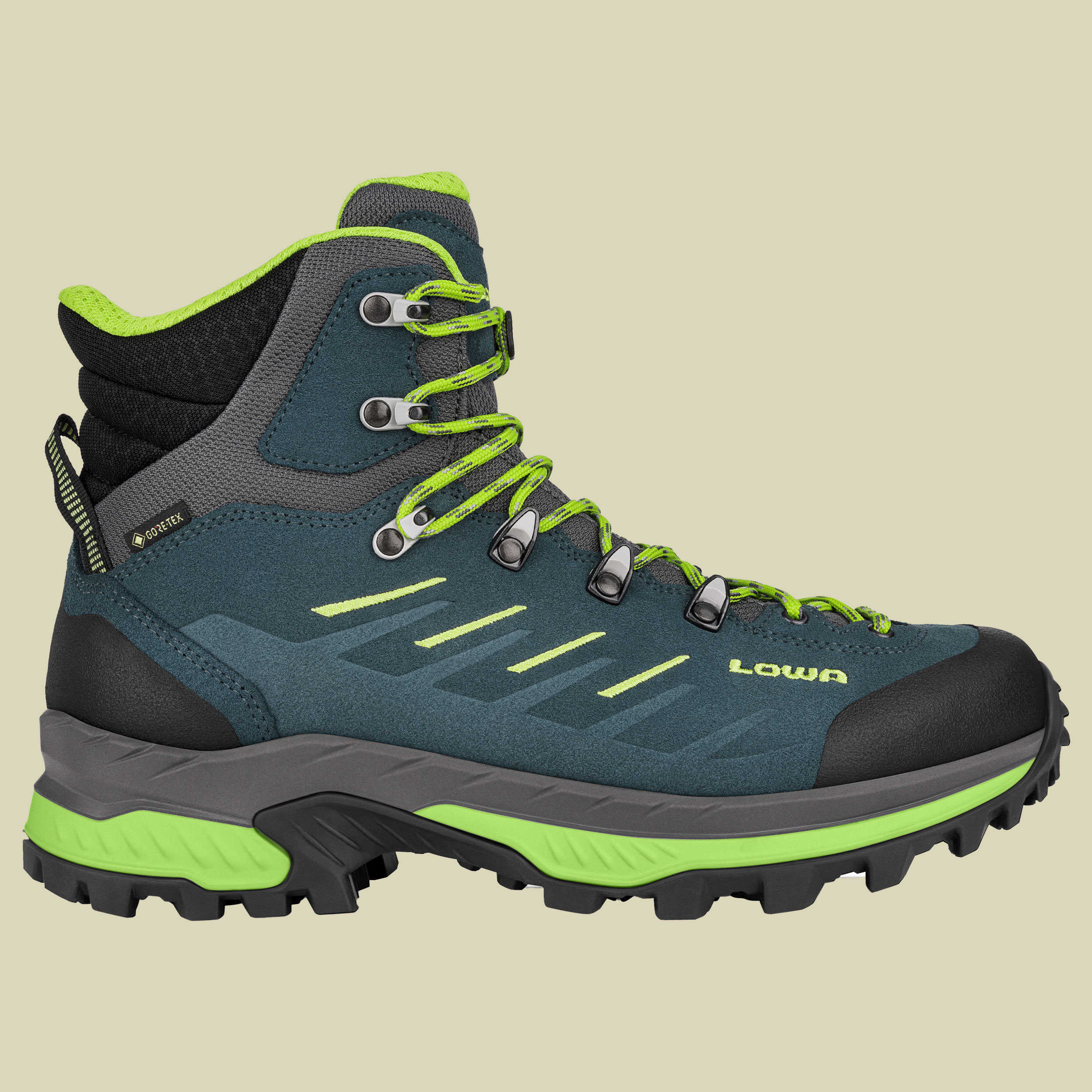 Randir GTX Mid Men Größe UK 12 Farbe blau/limone