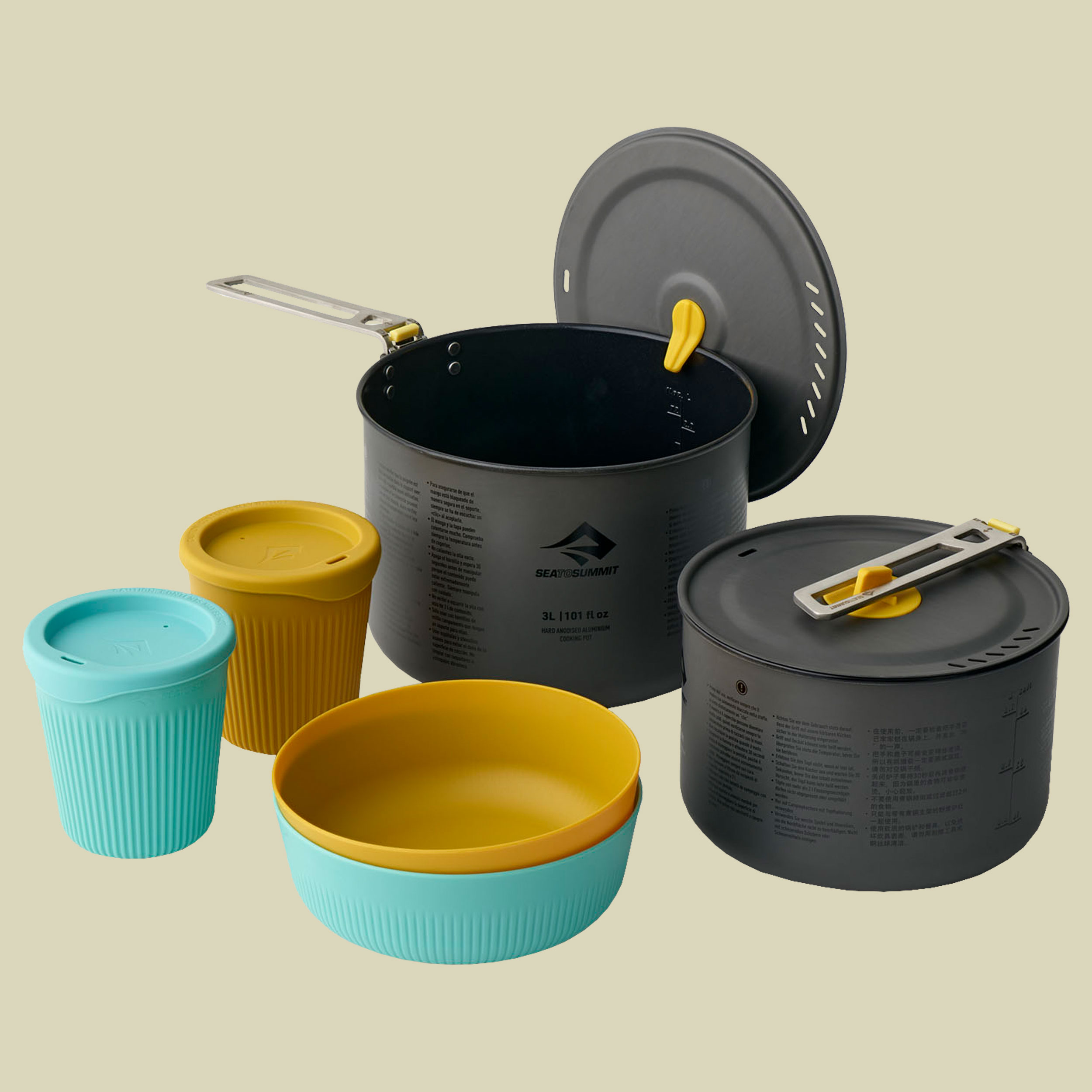 Frontier UL Two Pot Cook Set [2P] [6 Piece]