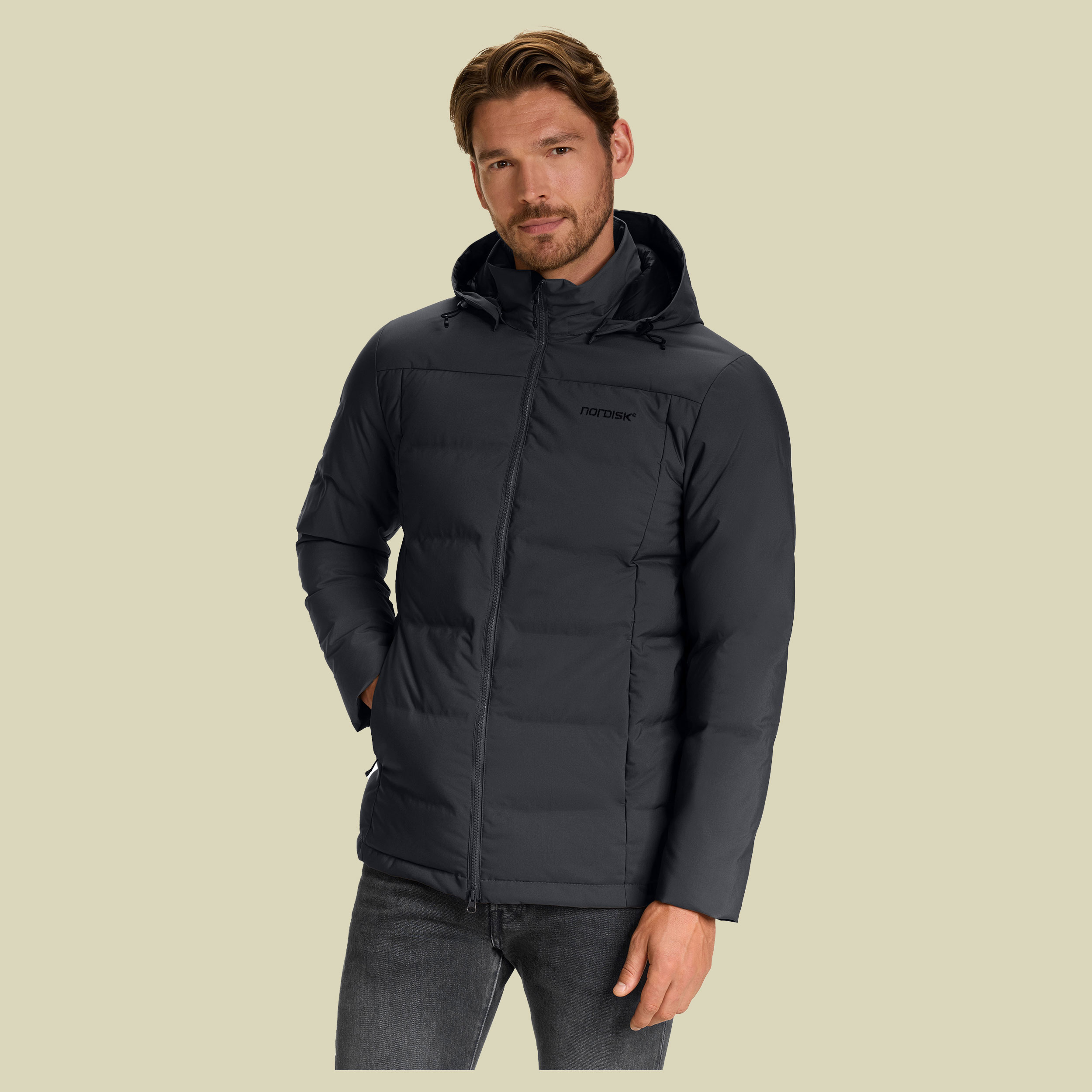 Akkarvik Bonded Down Jacket Men schwarz S - black