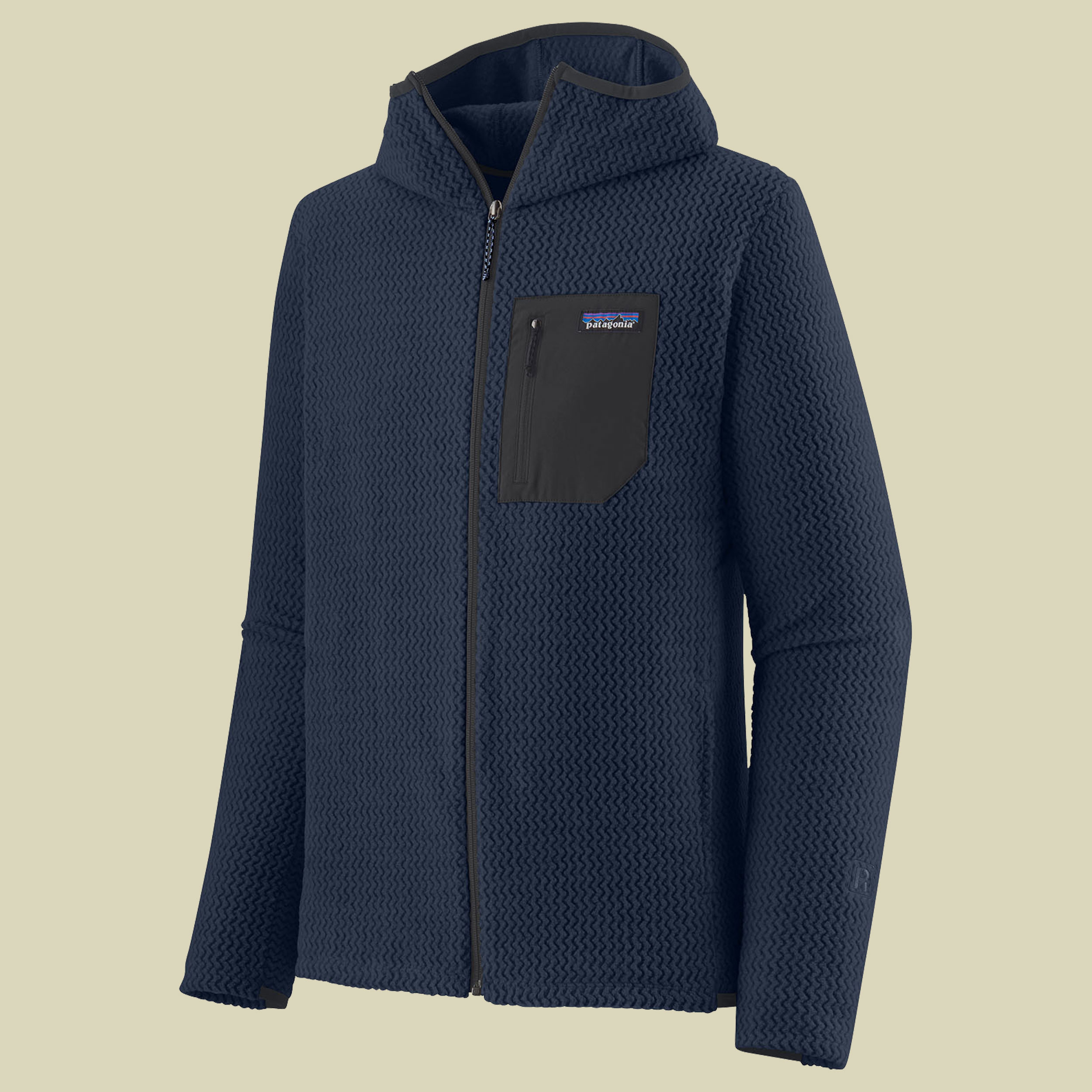 R1 Air Full-Zip Hoody Men blau S - new navy