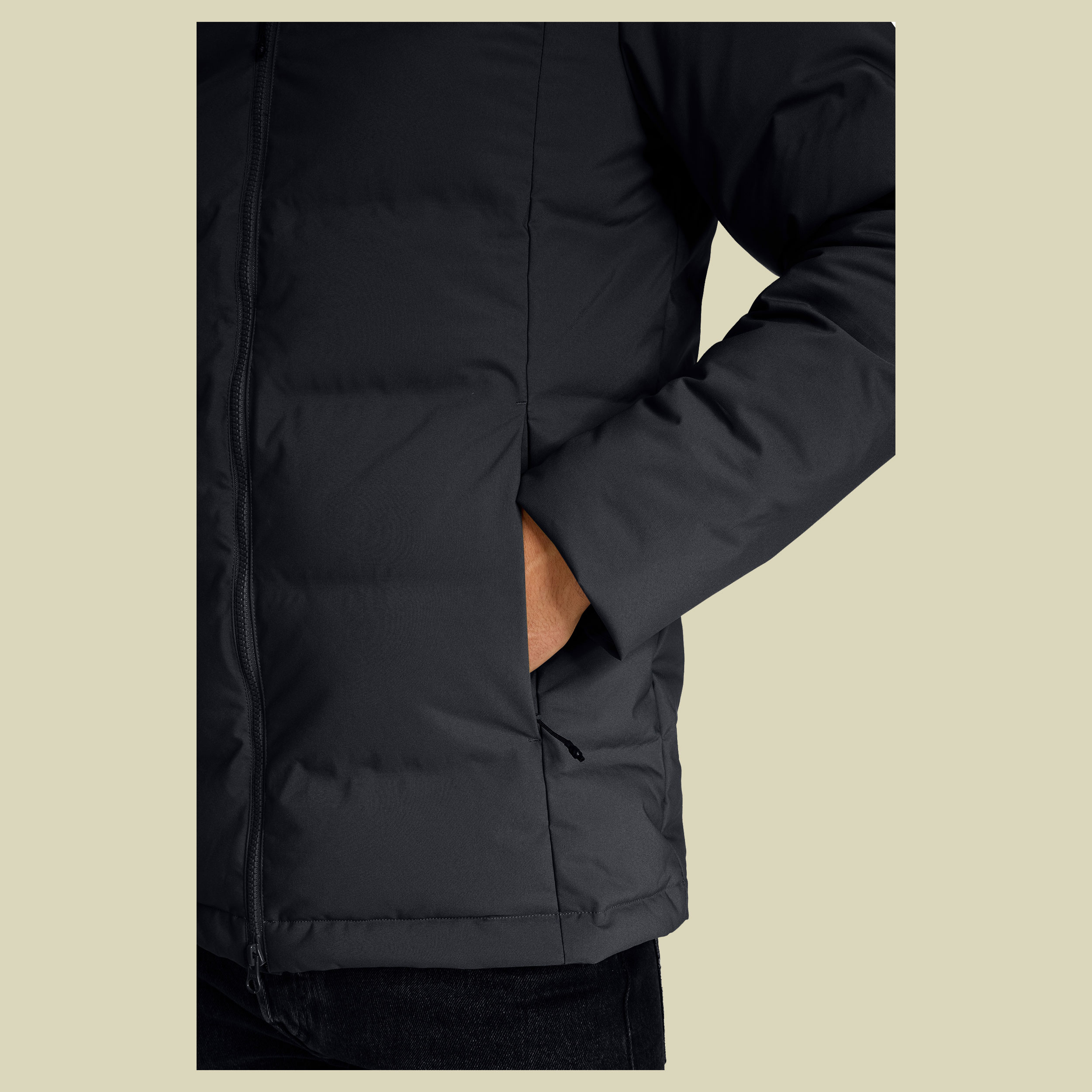 Akkarvik Bonded Down Jacket Men schwarz XXL - black