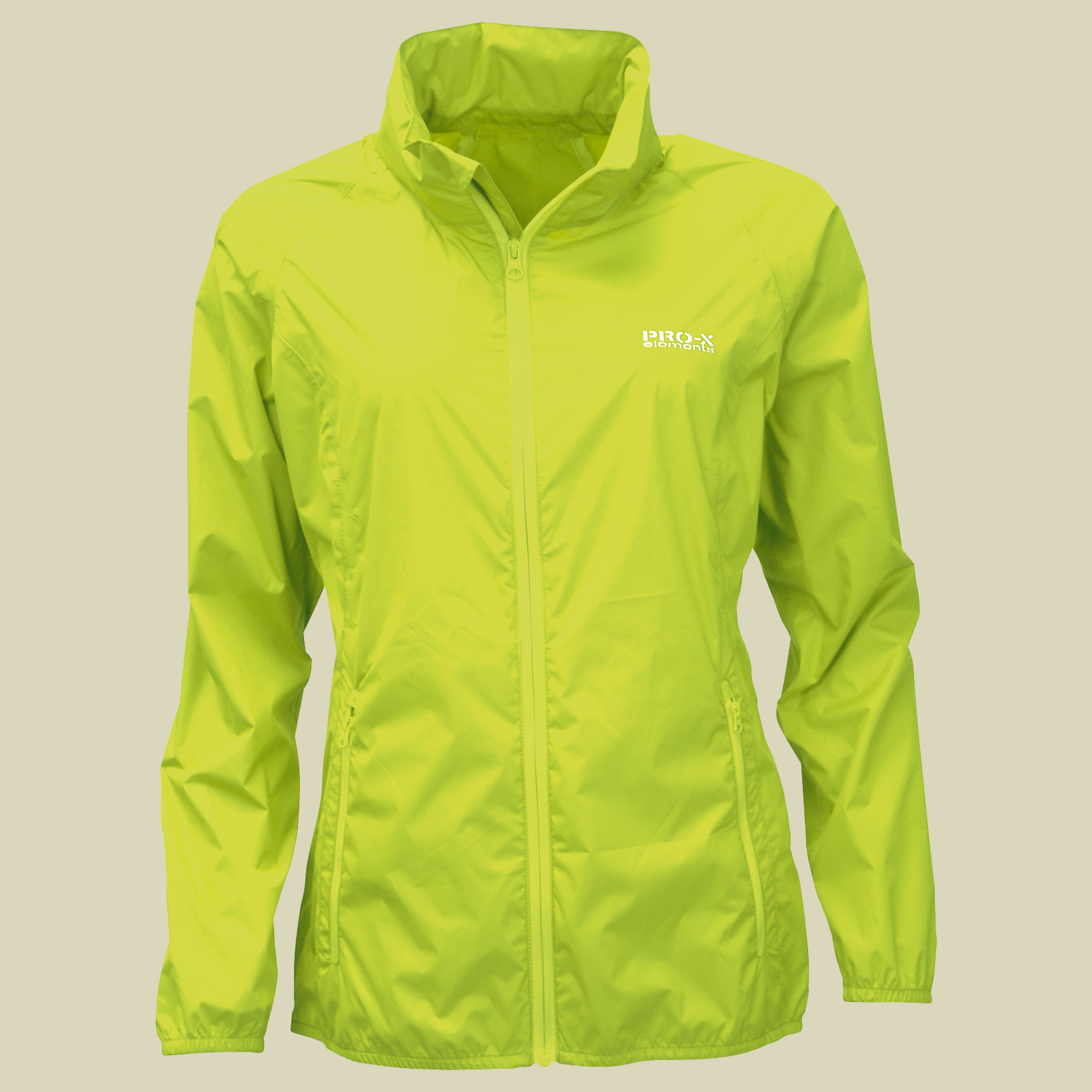 Regenjacke PACKable Women gelb 40 - neon gelb