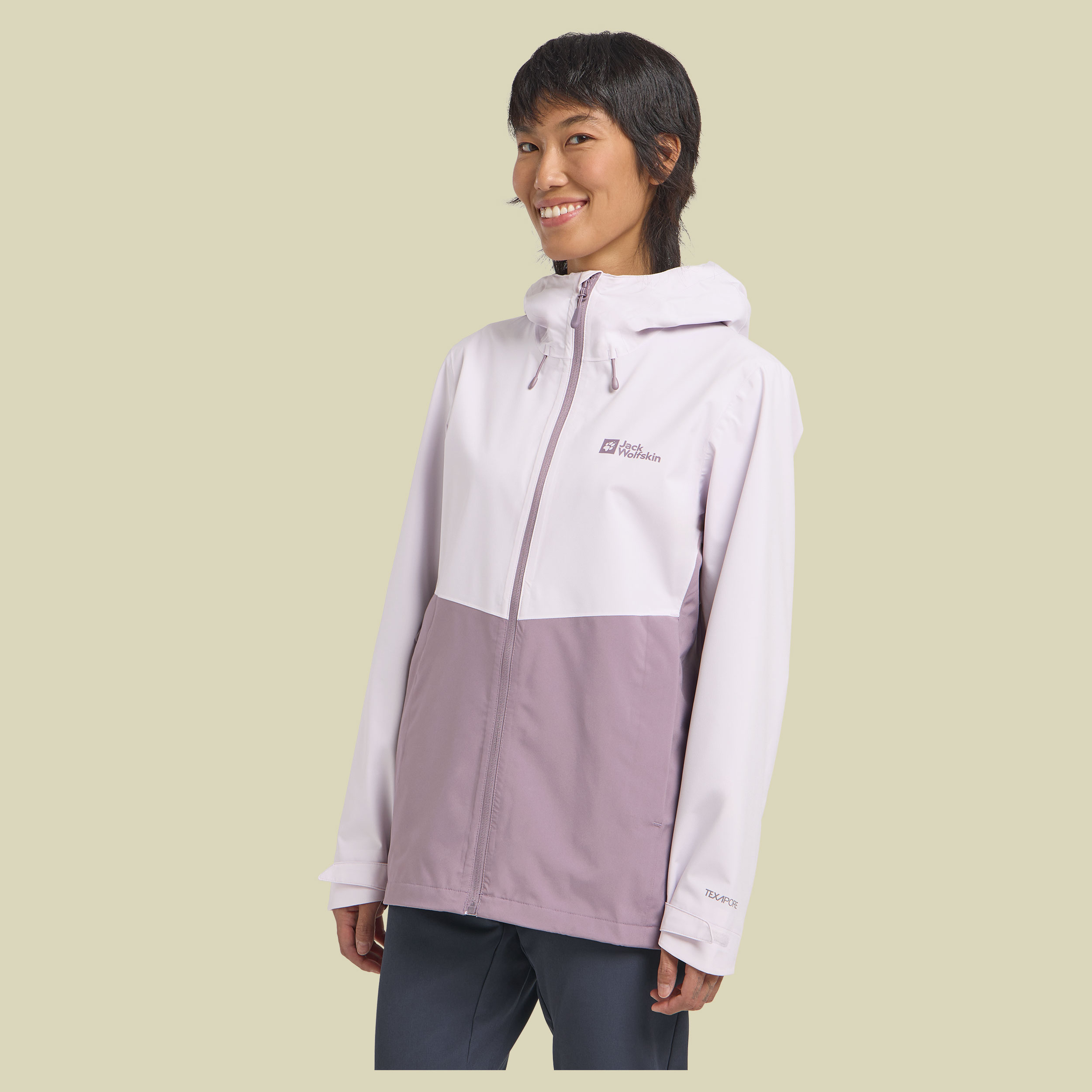 Weiltal 2L Jacket Women L lila - pale lavendar