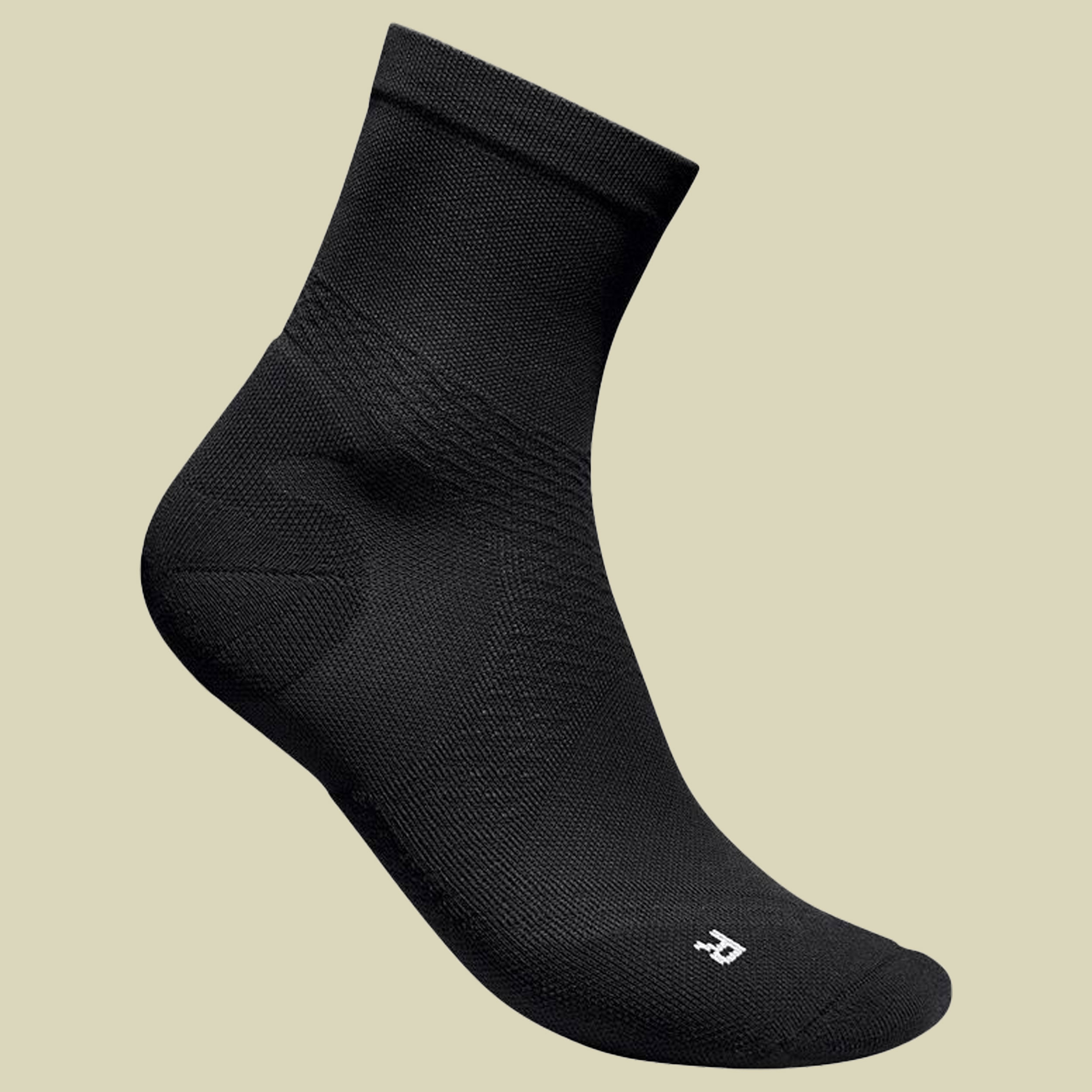 Run Ultralight Mid Cut Socks Women 35-37 schwarz - black