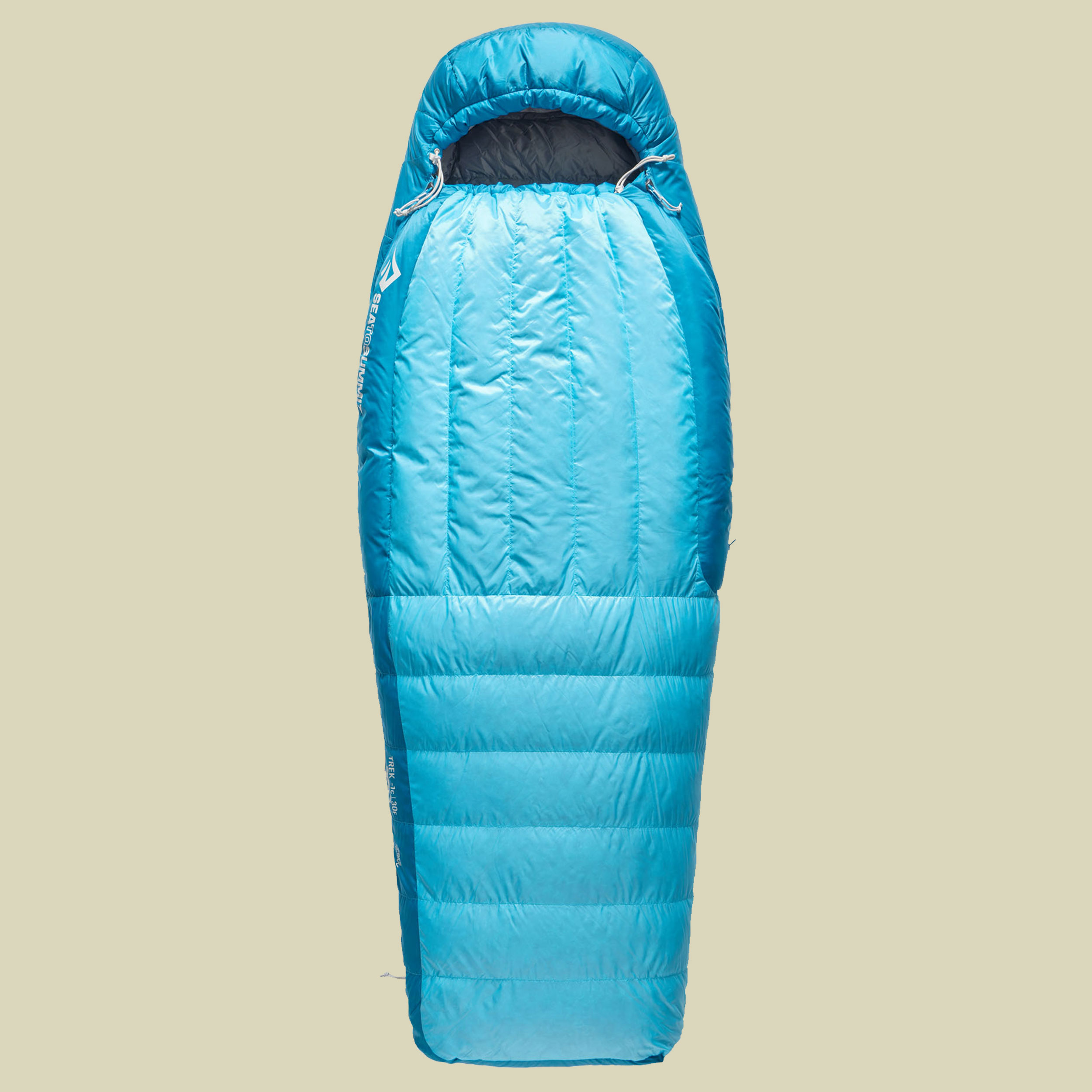 Trek Women´s -1C Down Sleeping Bag 185 cm blau - long blue atoll