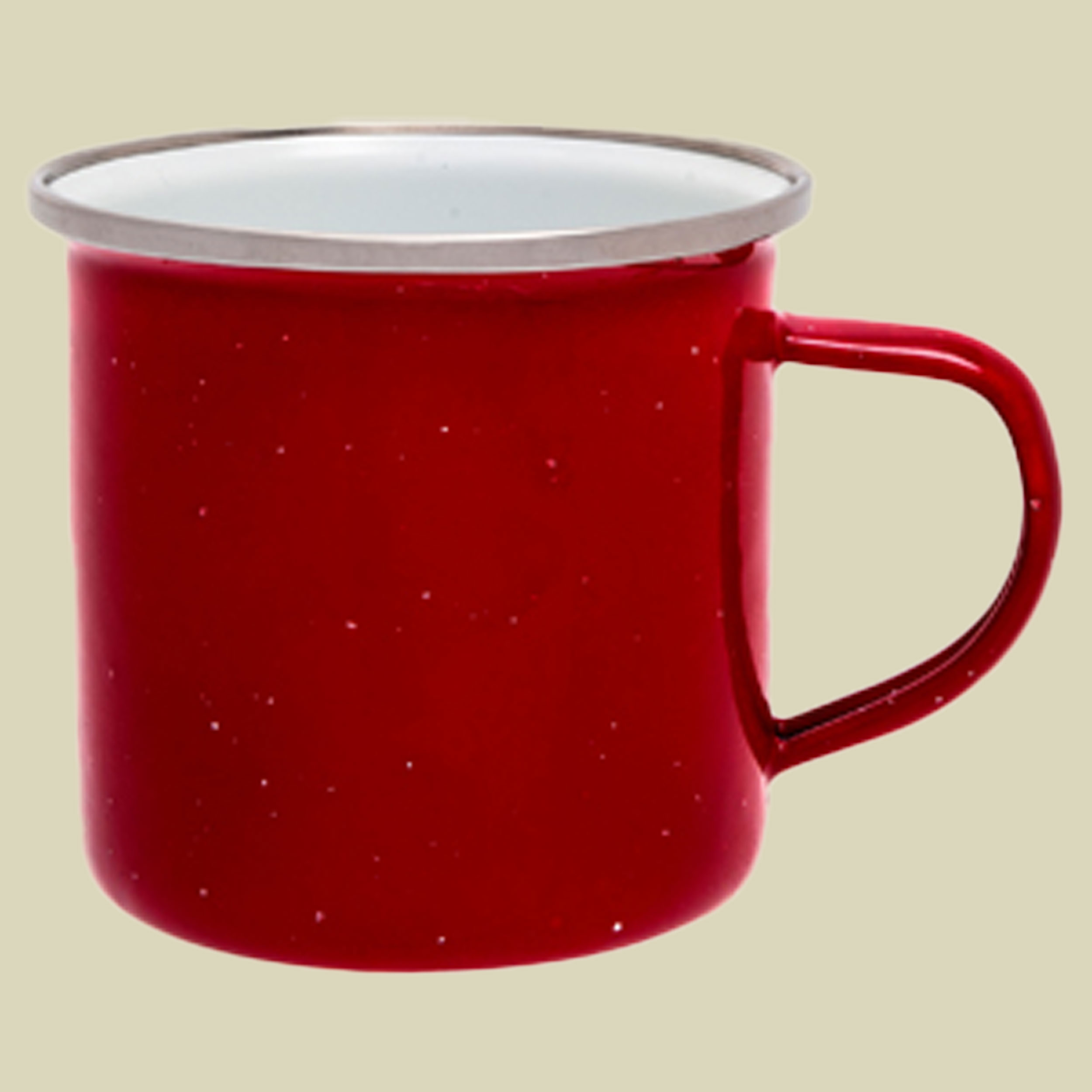 Origin Outdoors Emaille Tasse 360 ml rot