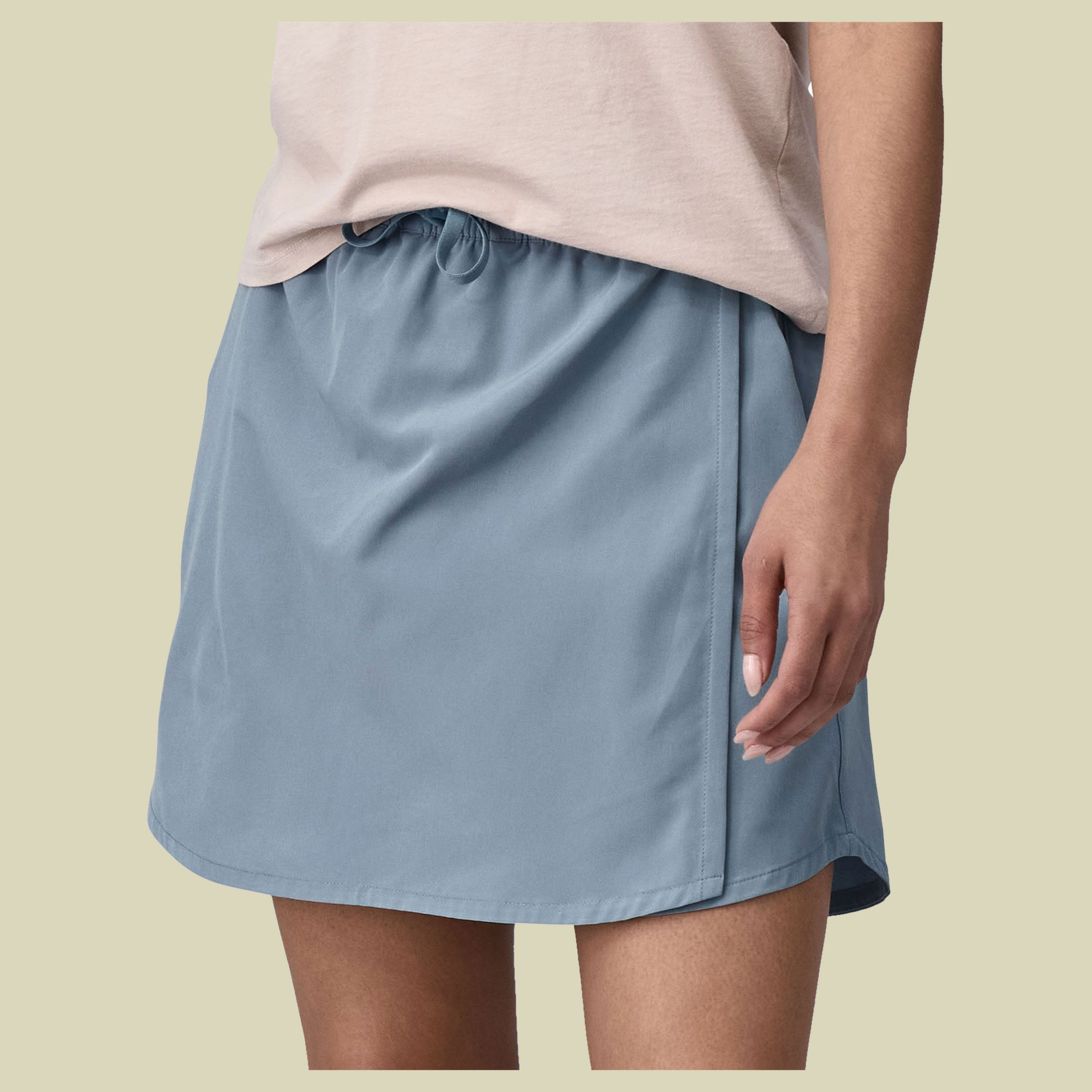 Fleetwith Skort Women S grau - light plume grey