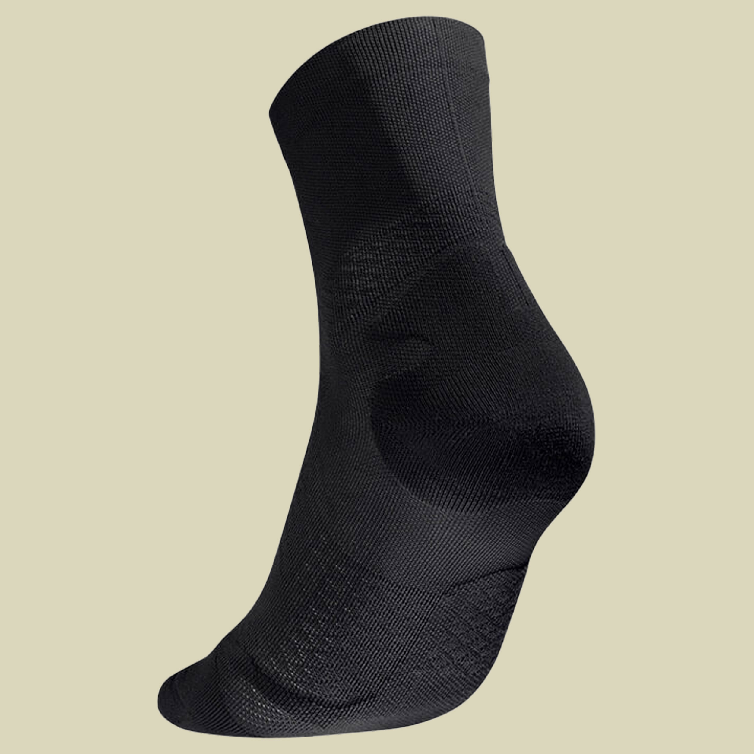 Run Ultralight Mid Cut Socks Men 38-40 schwarz - black