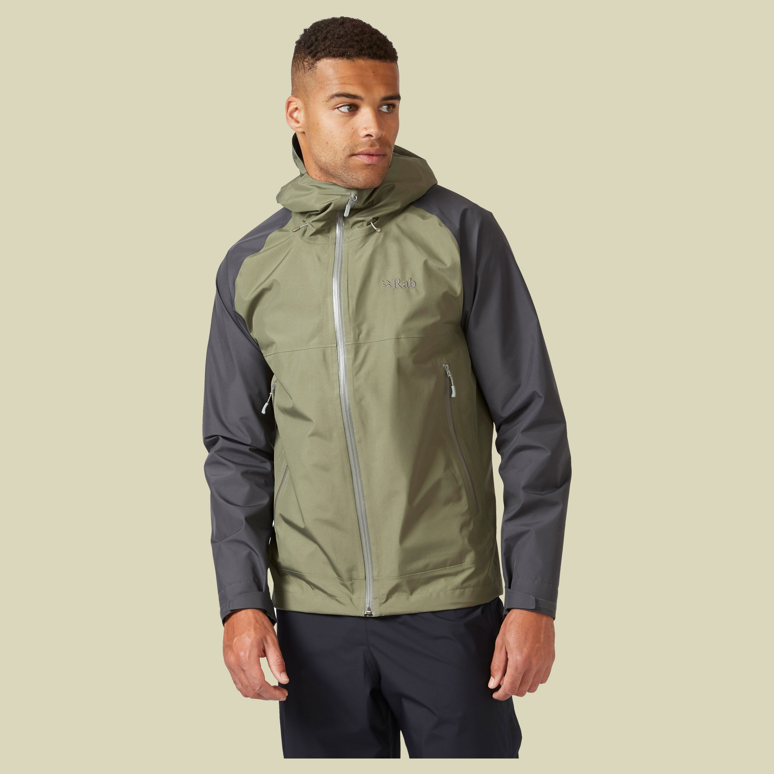 Namche Paclite Jacket Men Größe XL Farbe graphene/light khaki