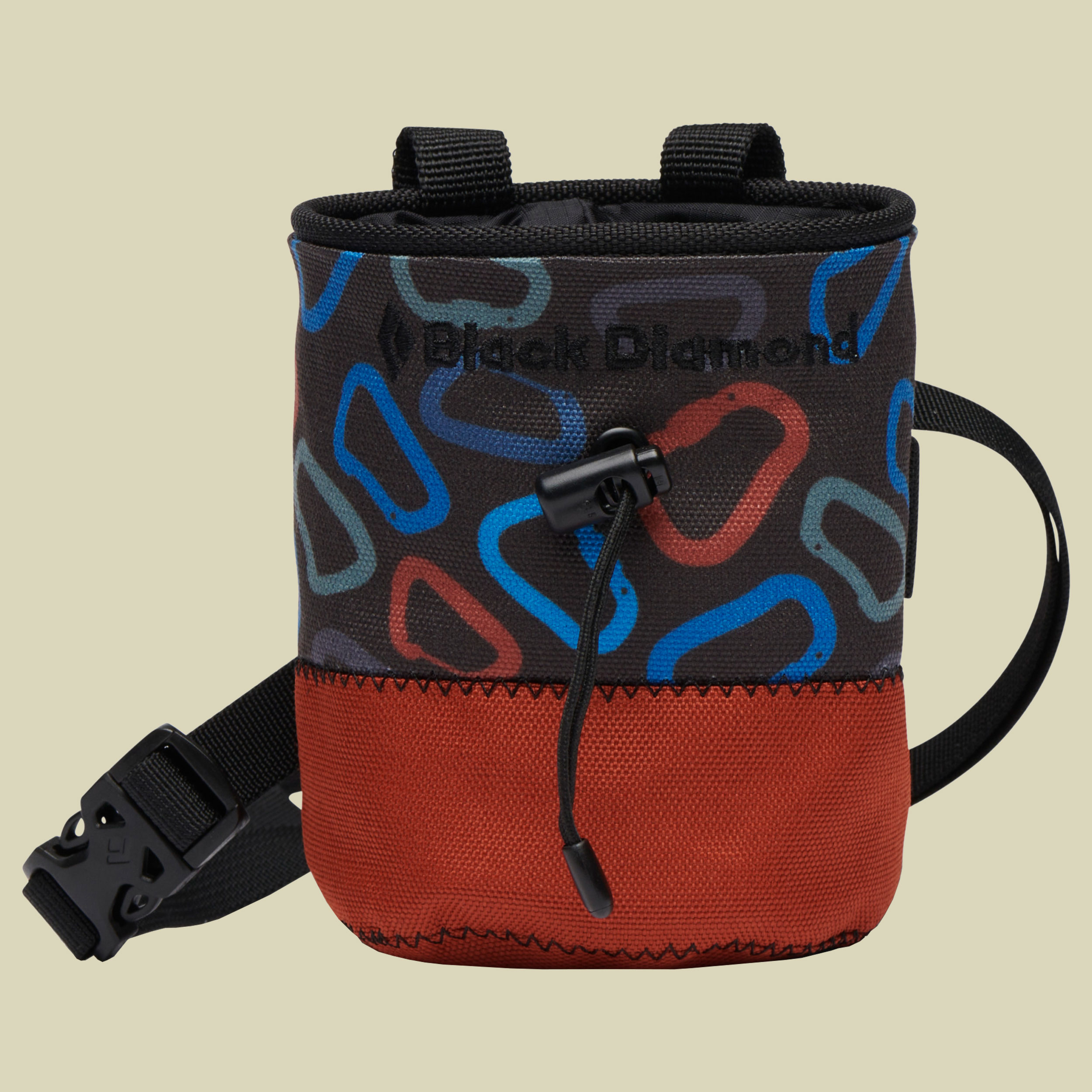 Mojo Chalk Bag Kids one size rot - burnt sienna