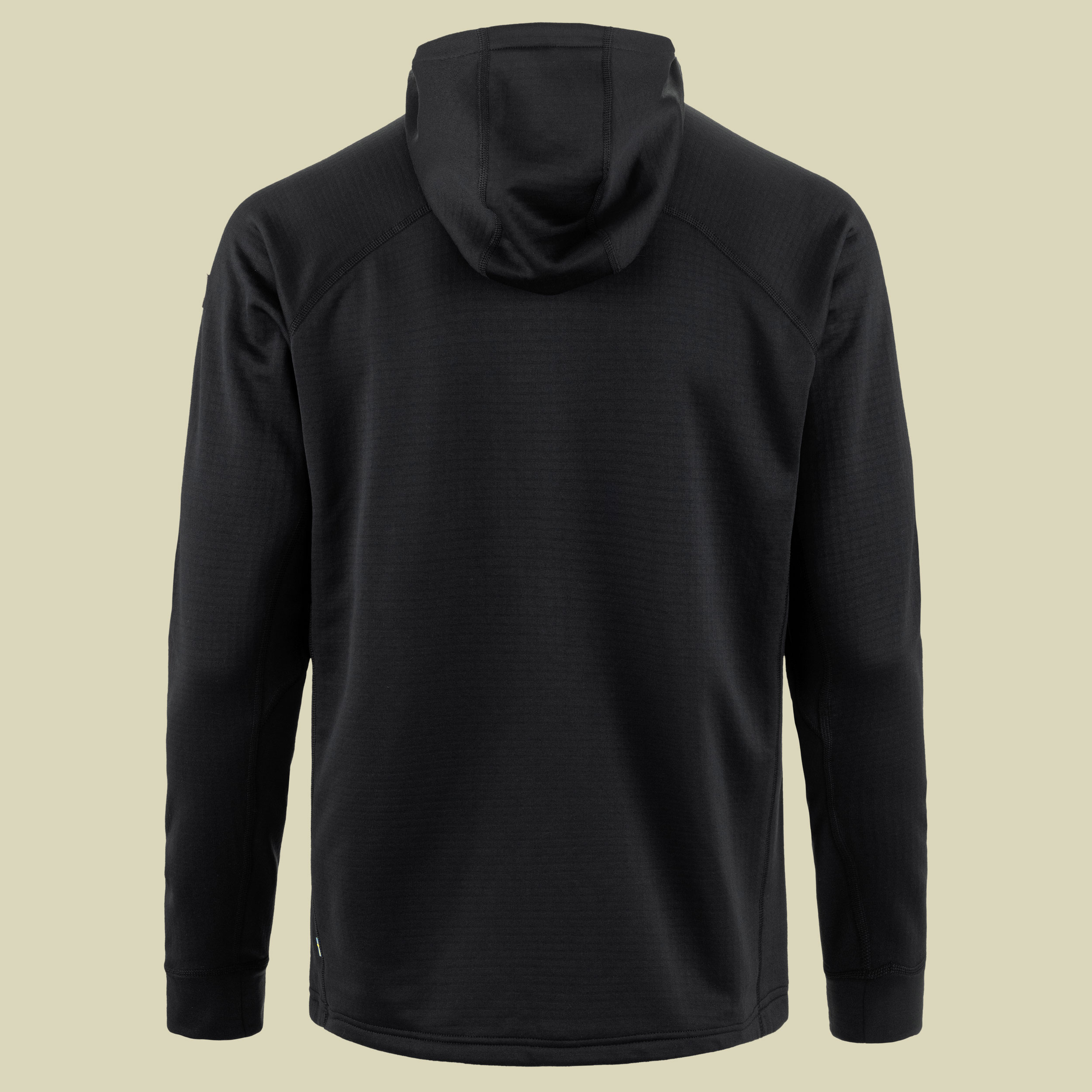 Abisko Grid Fleece Hoodie Men L schwarz - black