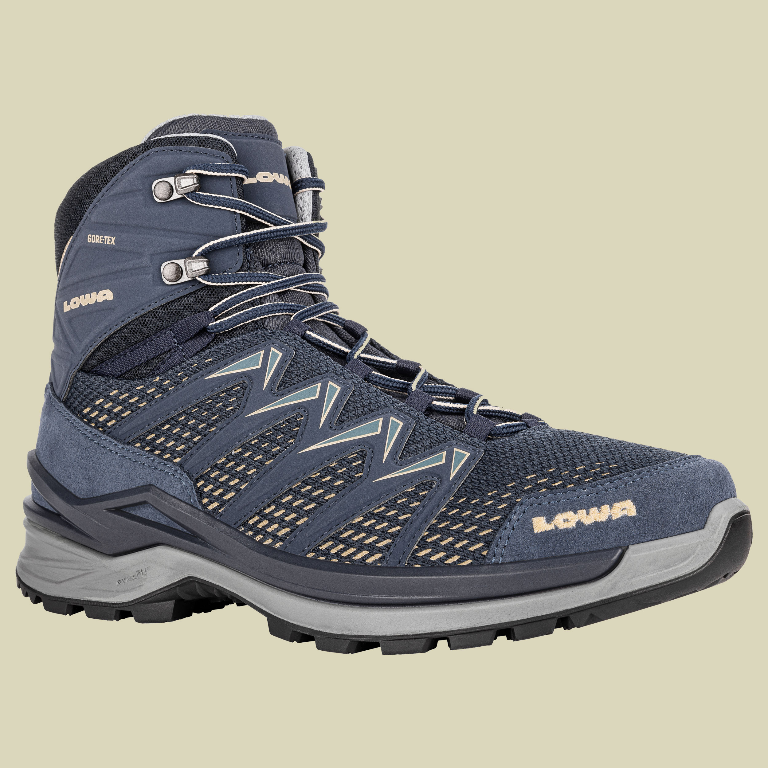 Innox Pro GTX Mid Men UK 9 blau - jeans/dune