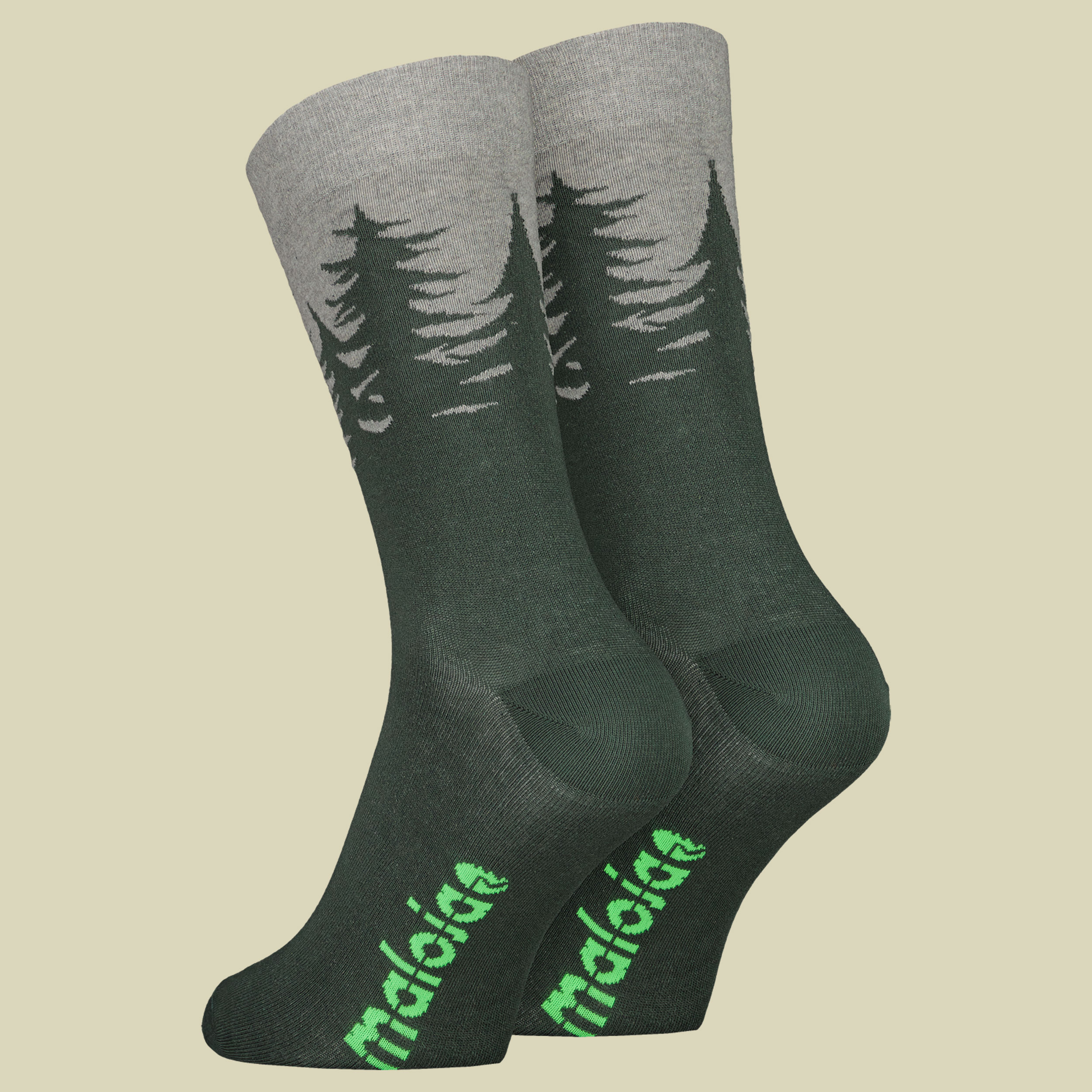 LabanM. Socks Men 43-46 grün - Farbe deep forest