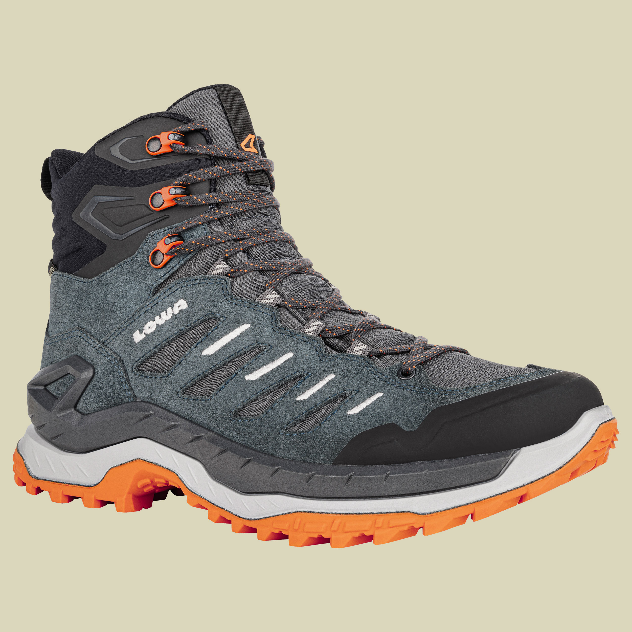 Innovo GTX Mid Men grau UK 10 - Farbe rauchgrün/flame