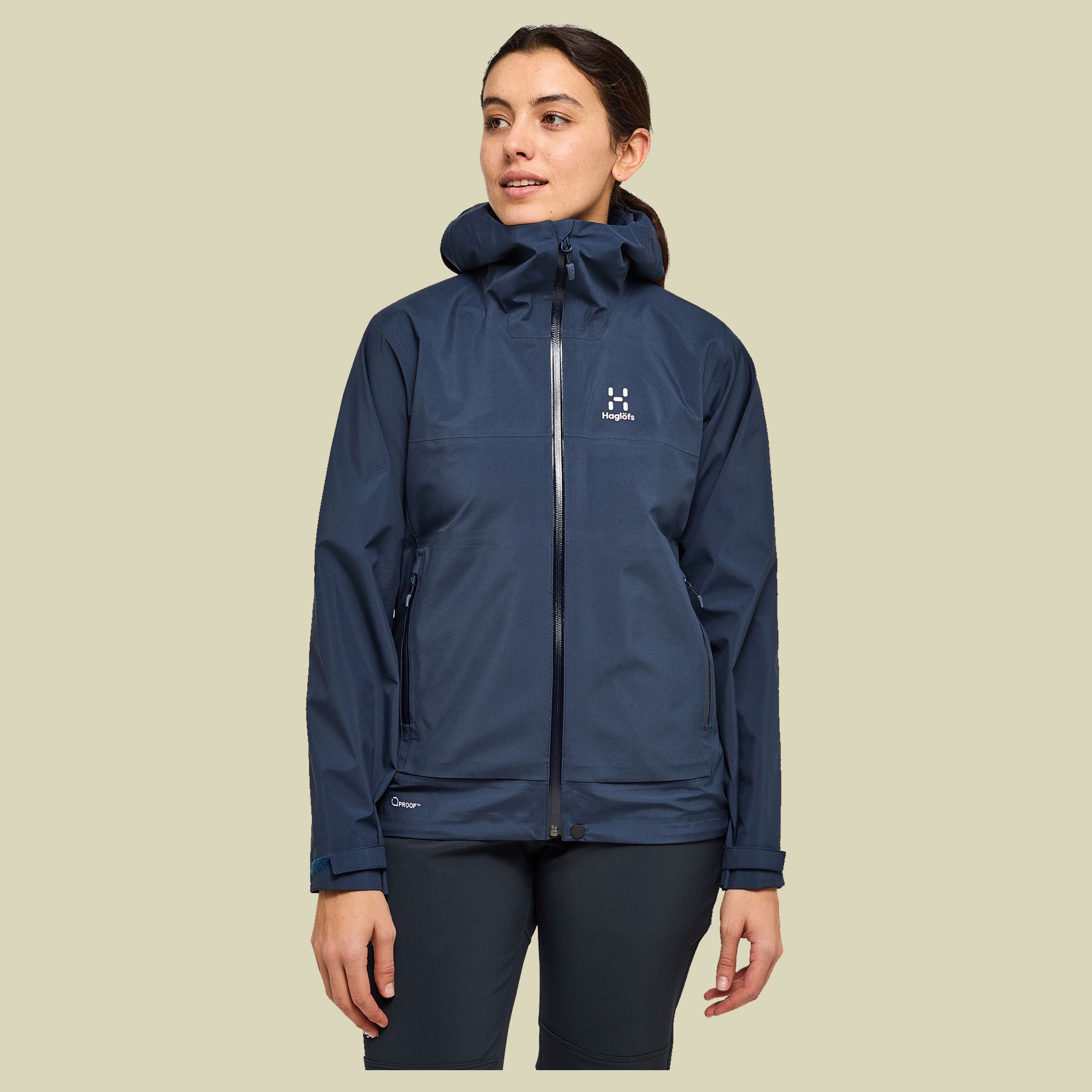 Front Proof Jacket Women Größe XL Farbe tarn blue