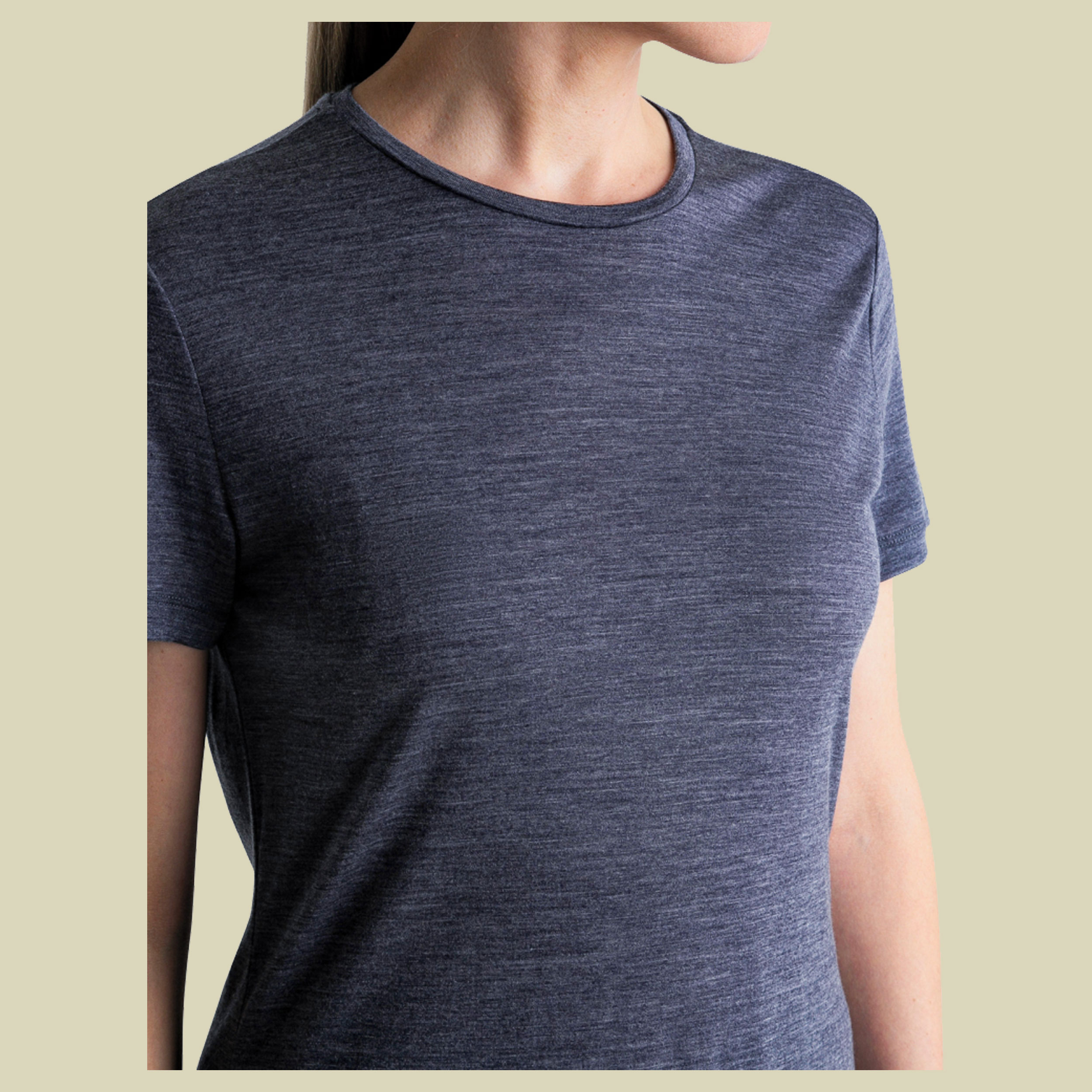 Merino 125 Cool-Lite Sphere III SS Tee Women blau hthr XL - midnight navy hthr